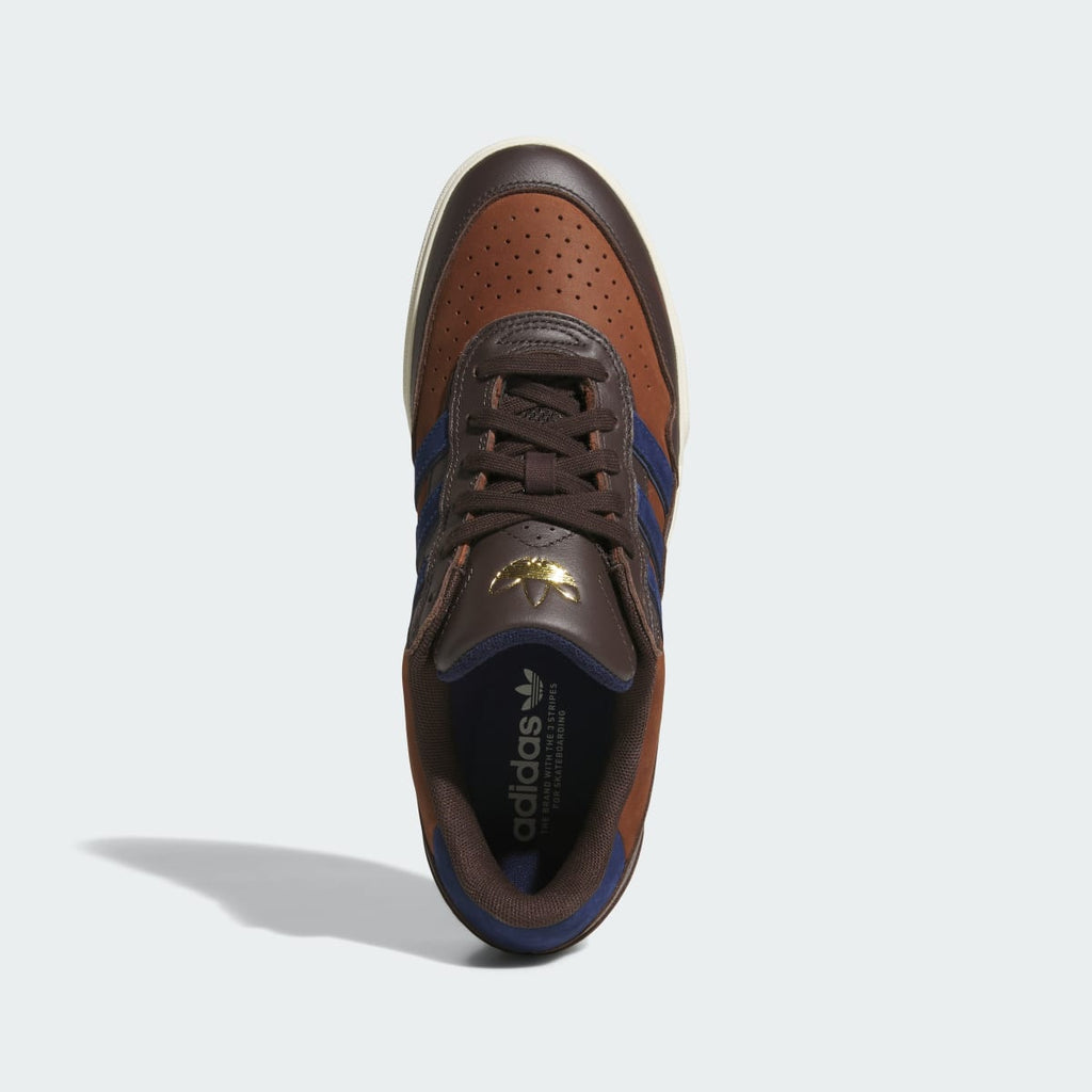 Adidas Men's TYSHAWN II Shoes - Aurora Coffee / Dark Blue / Preloved Brown - Image 3