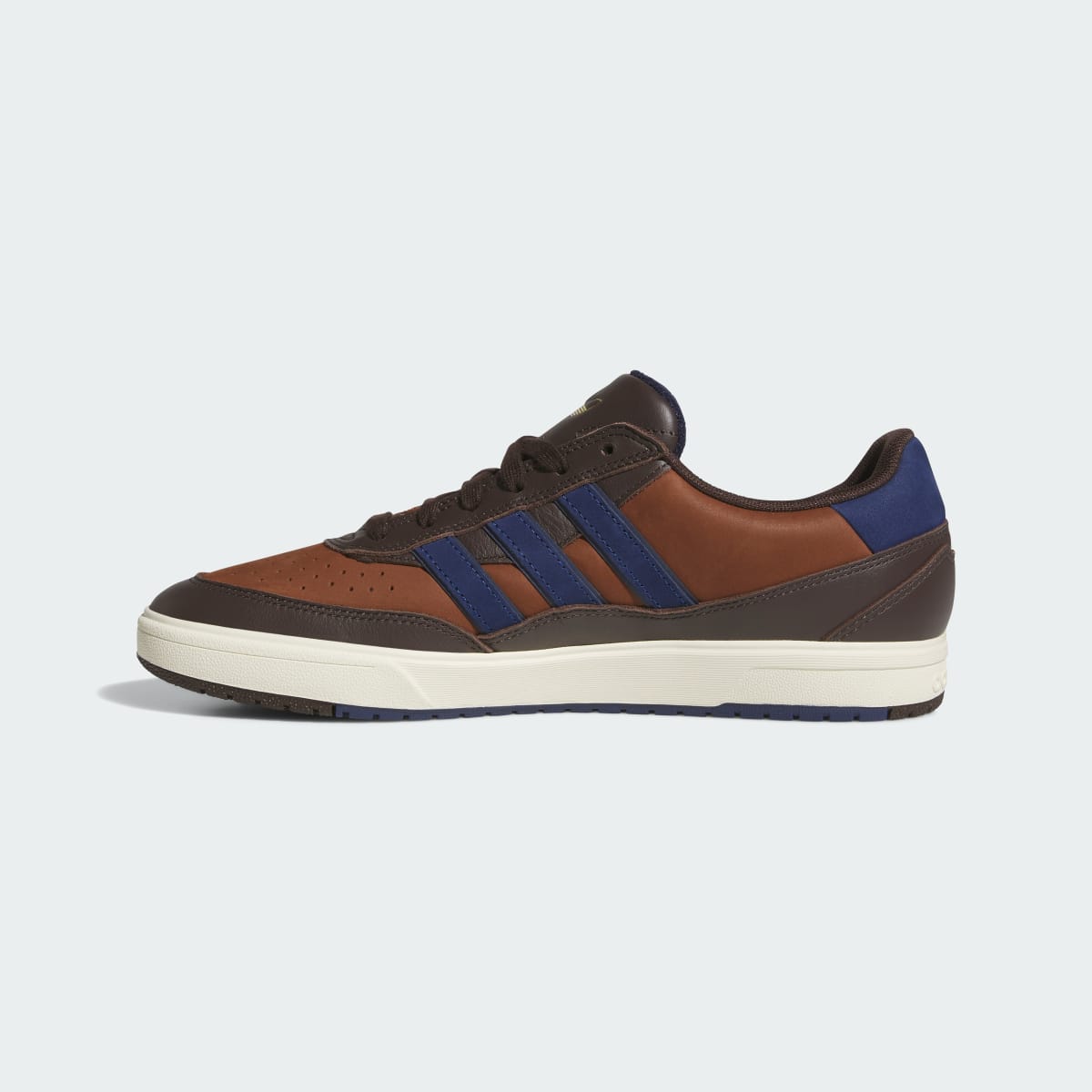 Adidas Men's TYSHAWN II Shoes - Aurora Coffee / Dark Blue / Preloved Brown - Image 7