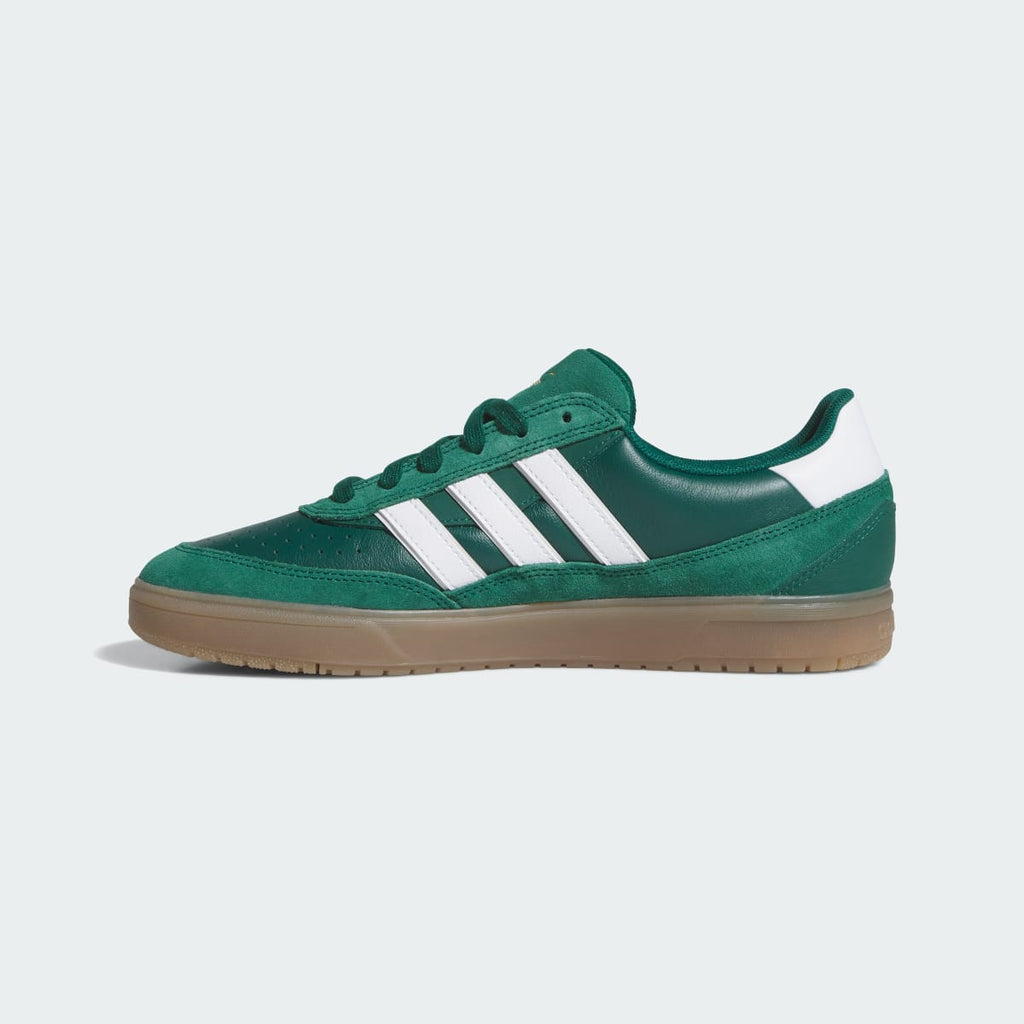 Adidas Men's TYSHAWN II Shoes - Collegiate Green / Cloud White / Gum - Image 6