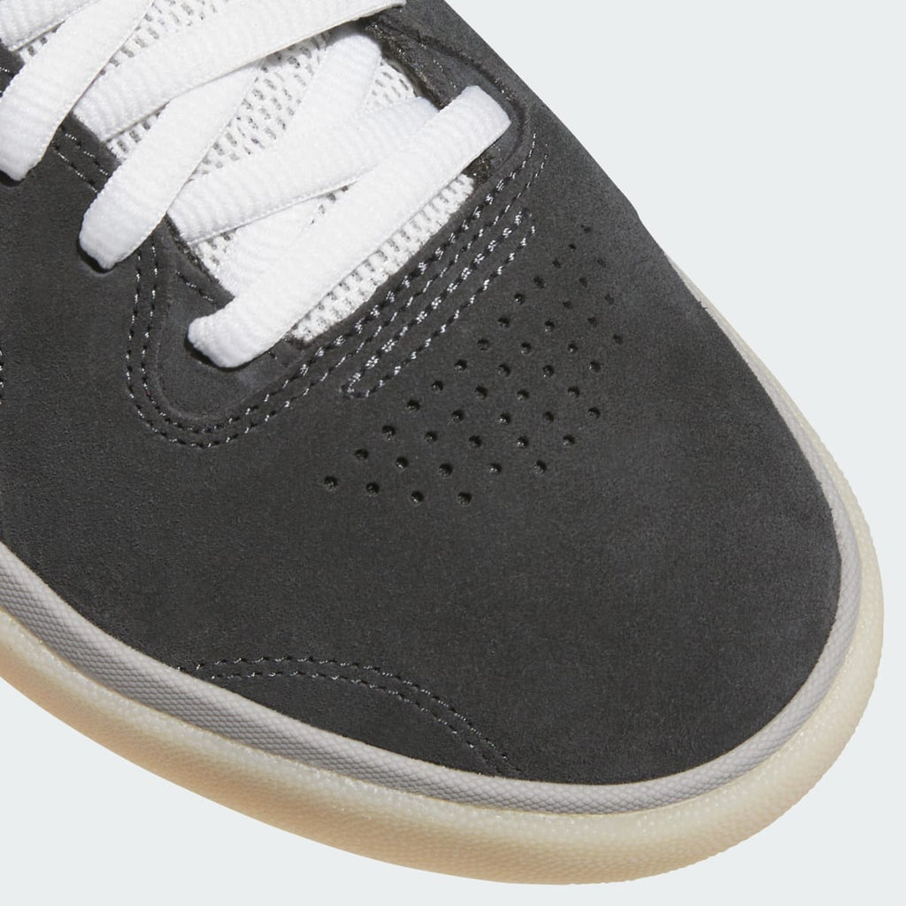 Adidas Men's TYSHAWN Shoes - Carbon / Crystal White / Better Scarlet - Image 7