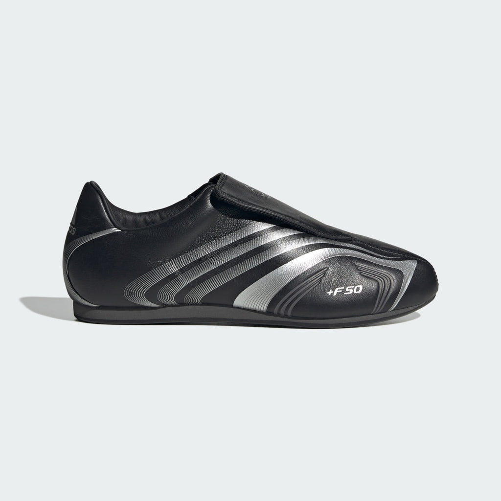 Adidas Women's Taekwondo F50 Shoes - Core Black / Silver Metallic / Grey Six - Image 1