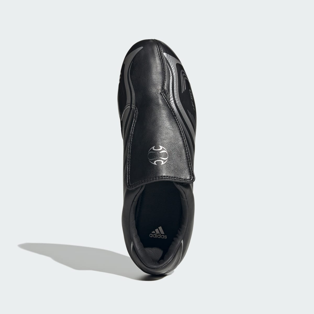 Adidas Women's Taekwondo F50 Shoes - Core Black / Silver Metallic / Grey Six - Image 3