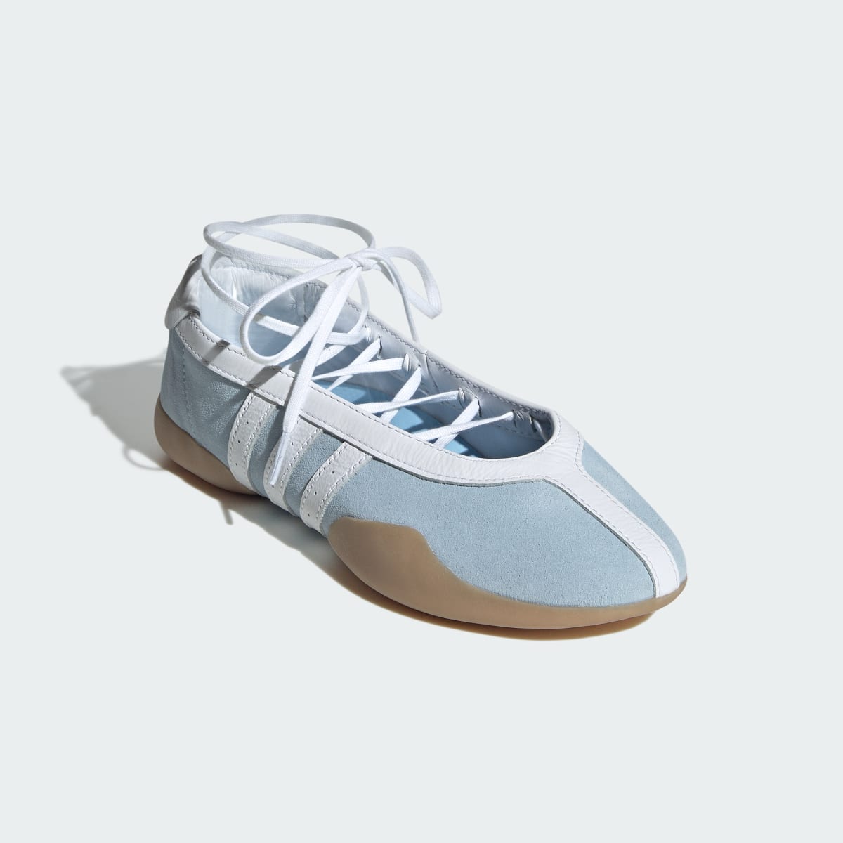 Adidas Women's Taekwondo Mei Shoes - Clear Sky / Cloud White / Gum - Image 4