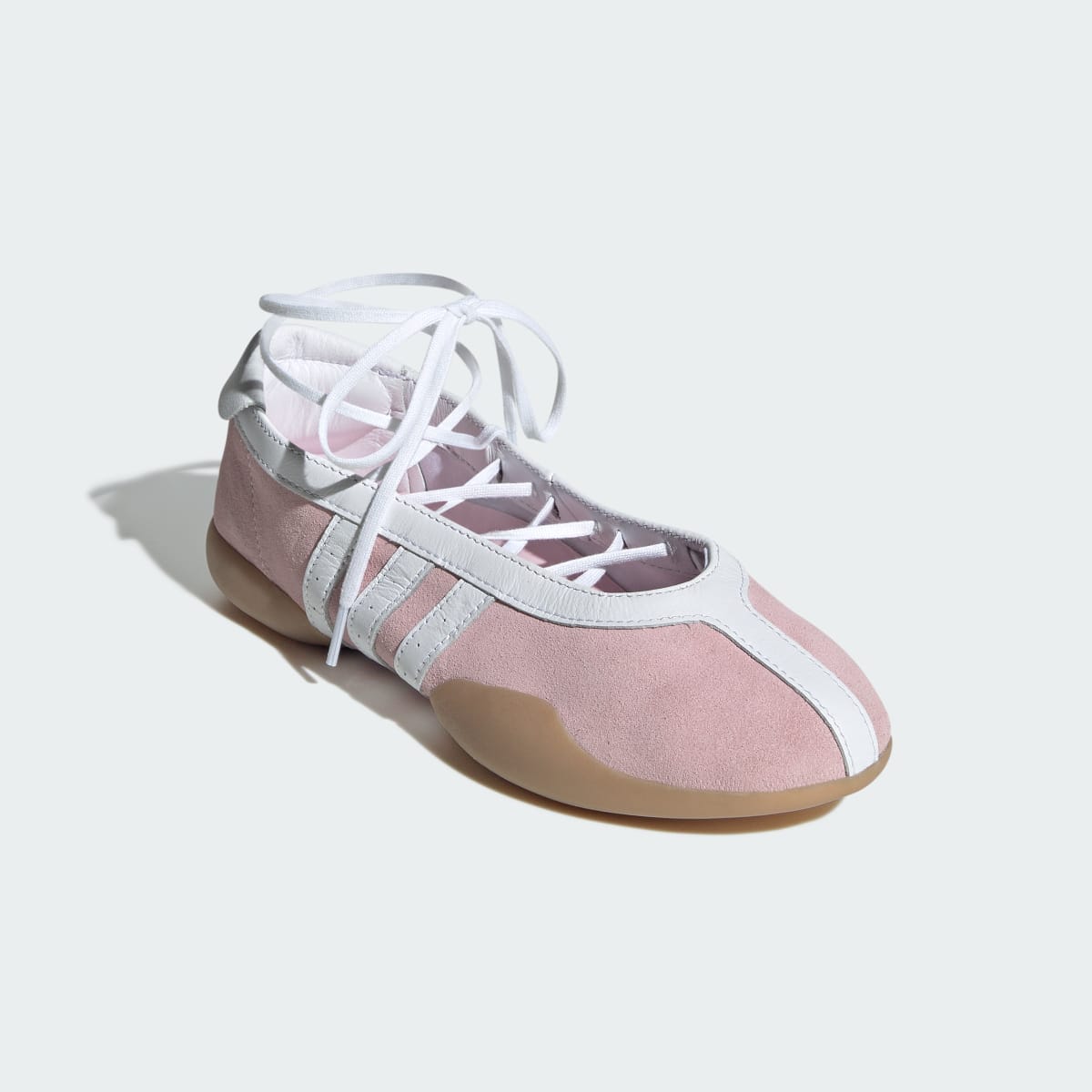 Adidas Women's Taekwondo Mei Shoes - Clear Pink / Cloud White / Gum - Image 4