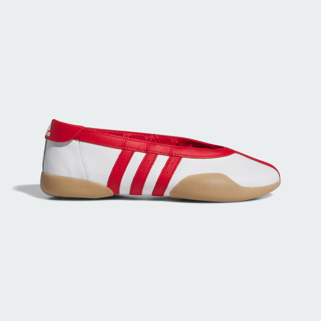 Adidas Women's Taekwondo Mei Shoes - Cloud White / Better Scarlet / Gum - Image 1