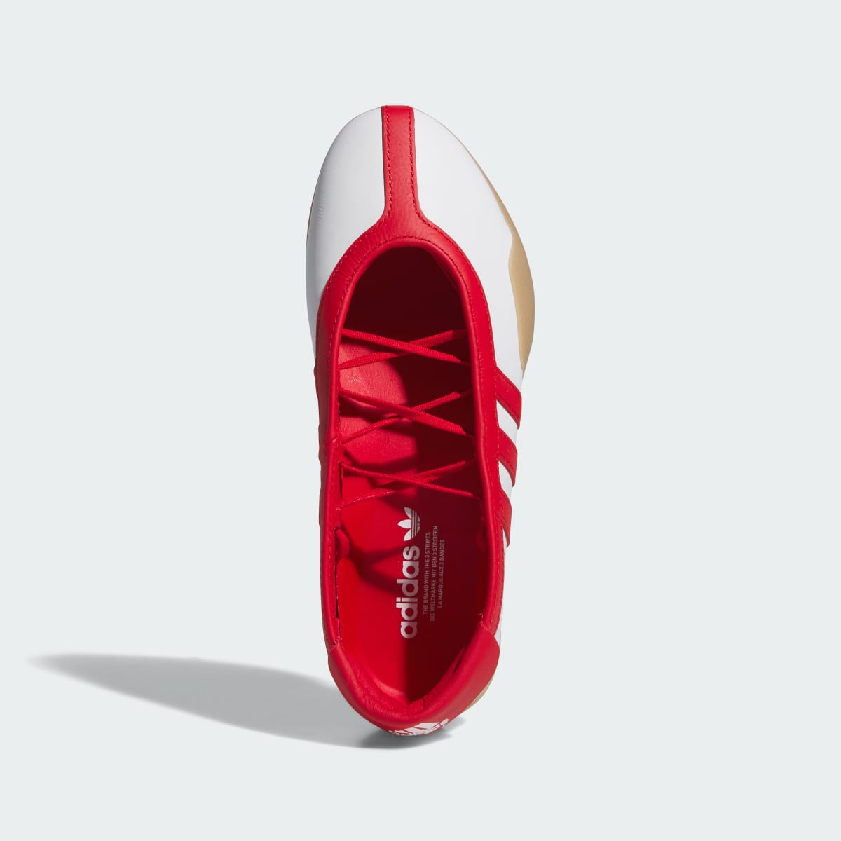 Adidas Women's Taekwondo Mei Shoes - Cloud White / Better Scarlet / Gum - Image 2