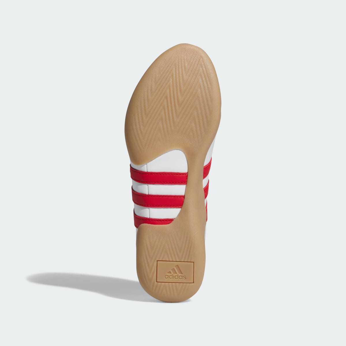 Adidas Women's Taekwondo Mei Shoes - Cloud White / Better Scarlet / Gum - Image 3