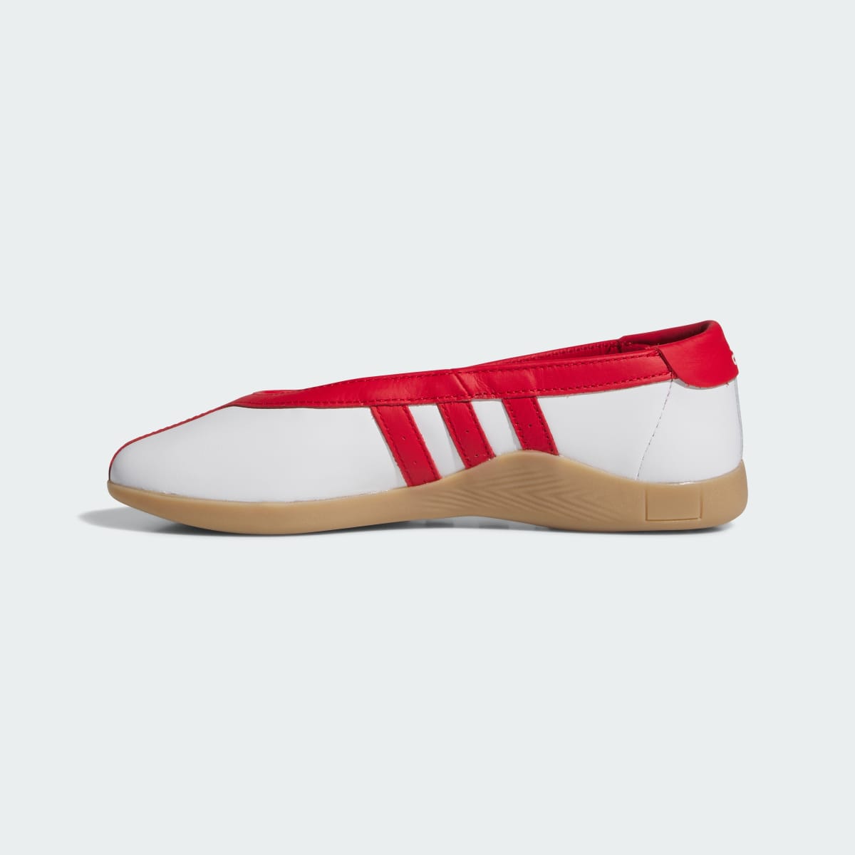 Adidas Women's Taekwondo Mei Shoes - Cloud White / Better Scarlet / Gum - Image 6