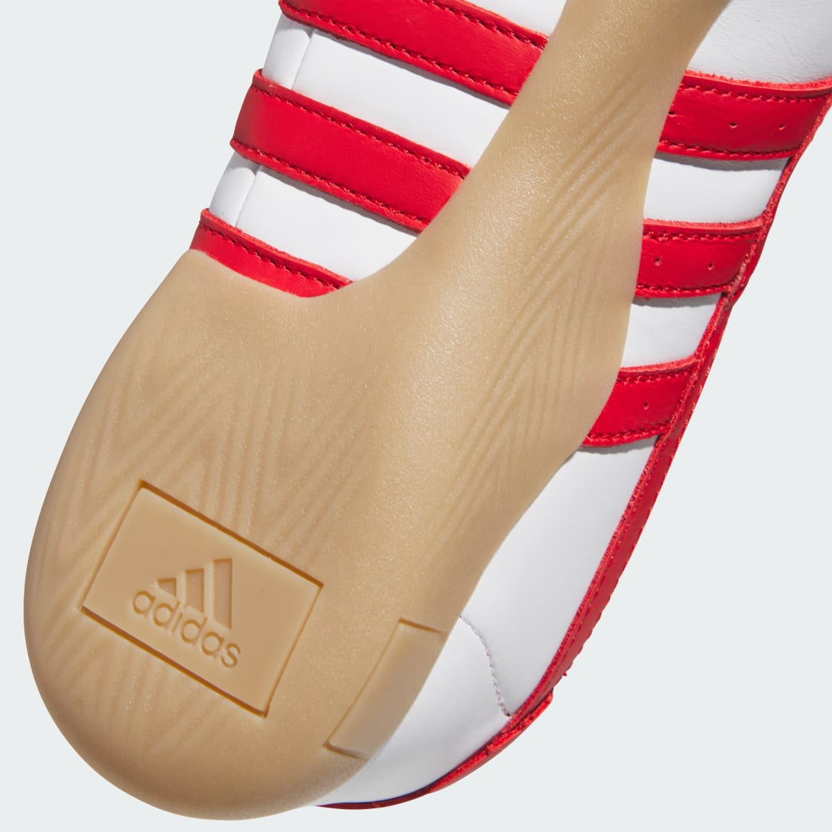 Adidas Women's Taekwondo Mei Shoes - Cloud White / Better Scarlet / Gum - Image 10