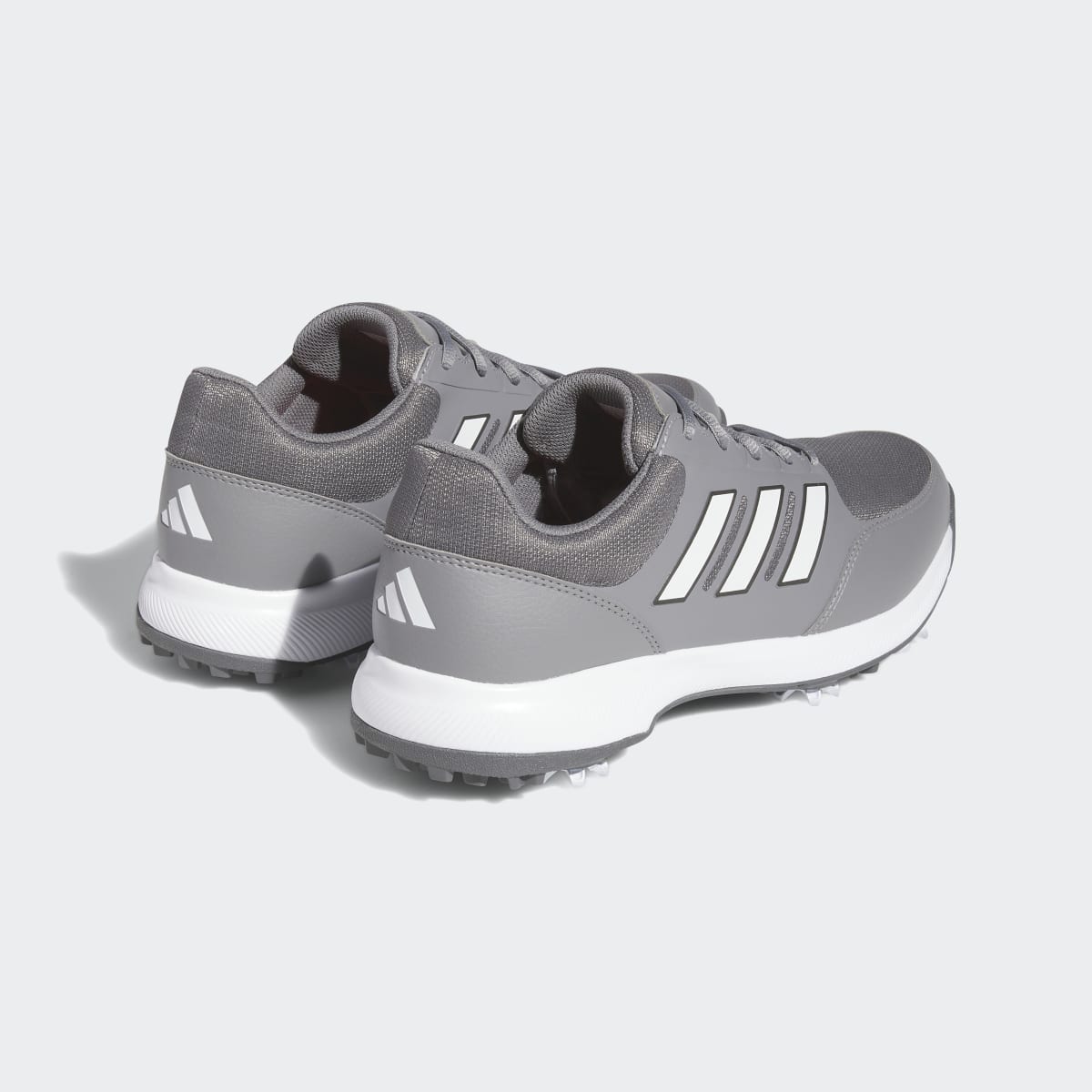 Adidas Men's Tech Response 3.0 Golf Shoes - Grey Four / Cloud White / Grey Three - Image 5