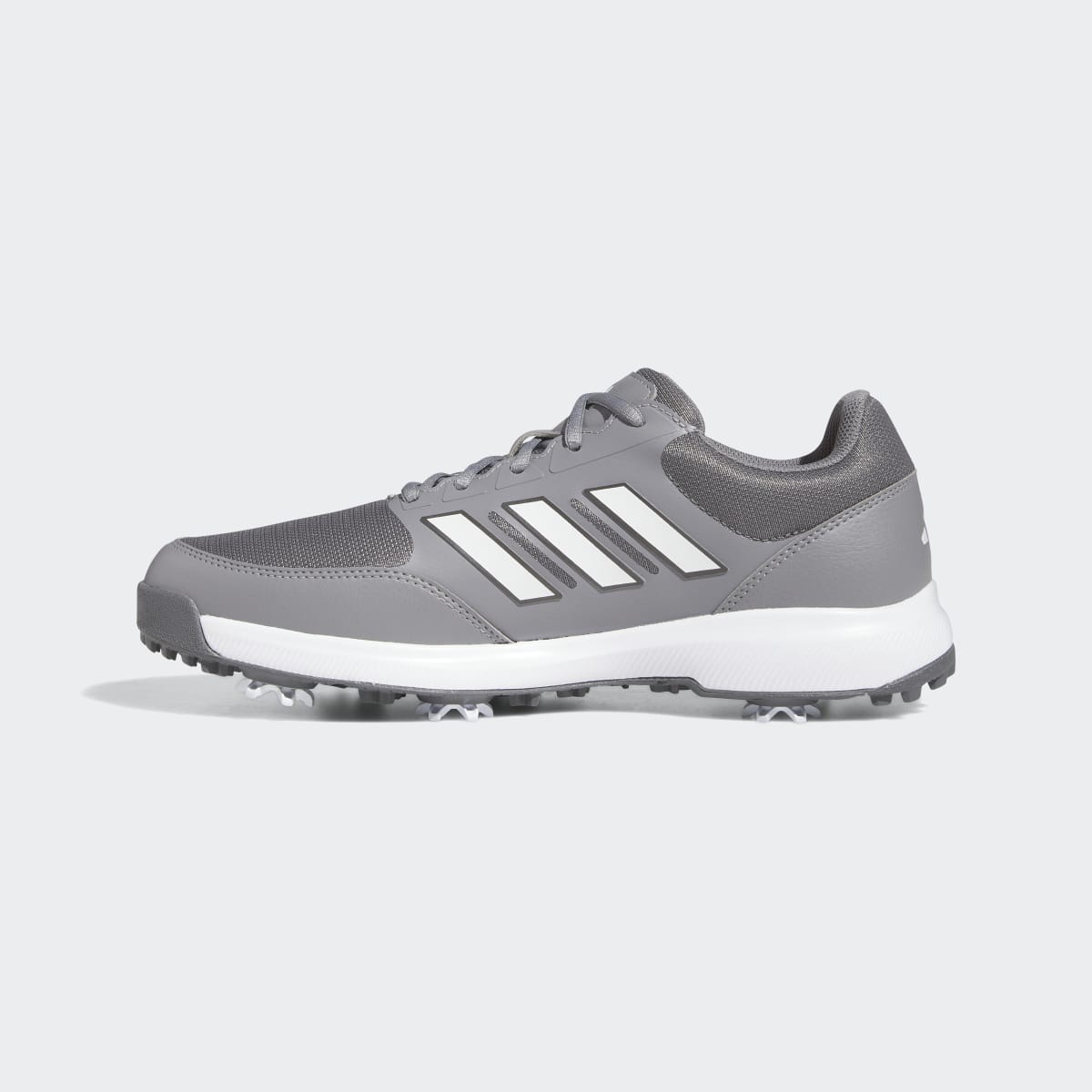 Adidas Men's Tech Response 3.0 Golf Shoes - Grey Four / Cloud White / Grey Three - Image 6