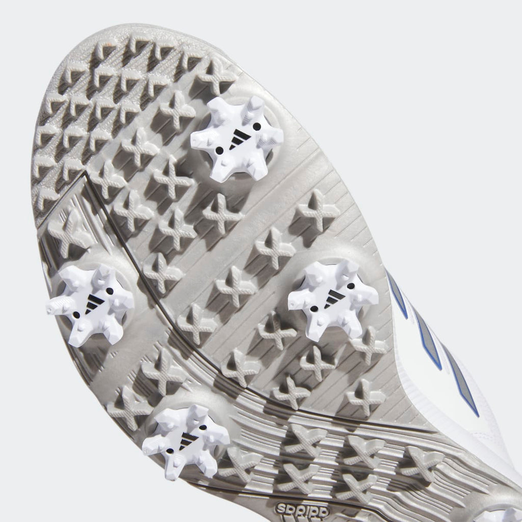 Adidas Women's Tech Response 3.0 Golf Shoes - Cloud White / Silver Metallic / Blue Fusion - Image 9