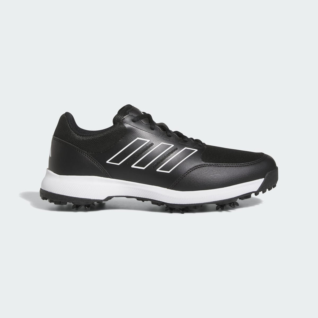 Adidas Men's Tech Response 3.0 Wide Golf Shoes - Core Black / Core Black / Cloud White - Image 1