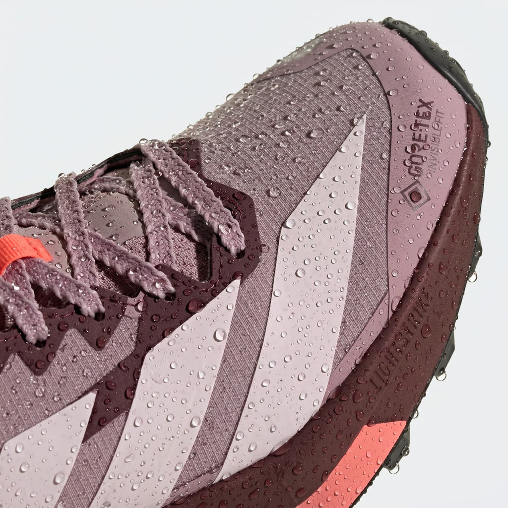 Adidas Women's Terrex Agravic GTX 2 Trail Running Shoes - Magic Mauve / Distilled Pink / Maroon - Image 10