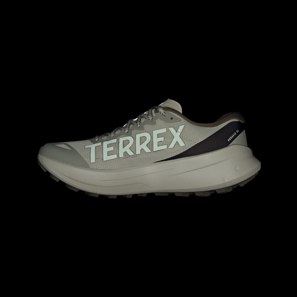 Adidas Men's Terrex Agravic SL Trail Running Shoes - Halo Green / Olive Strata / Pulse Mint - Image 2