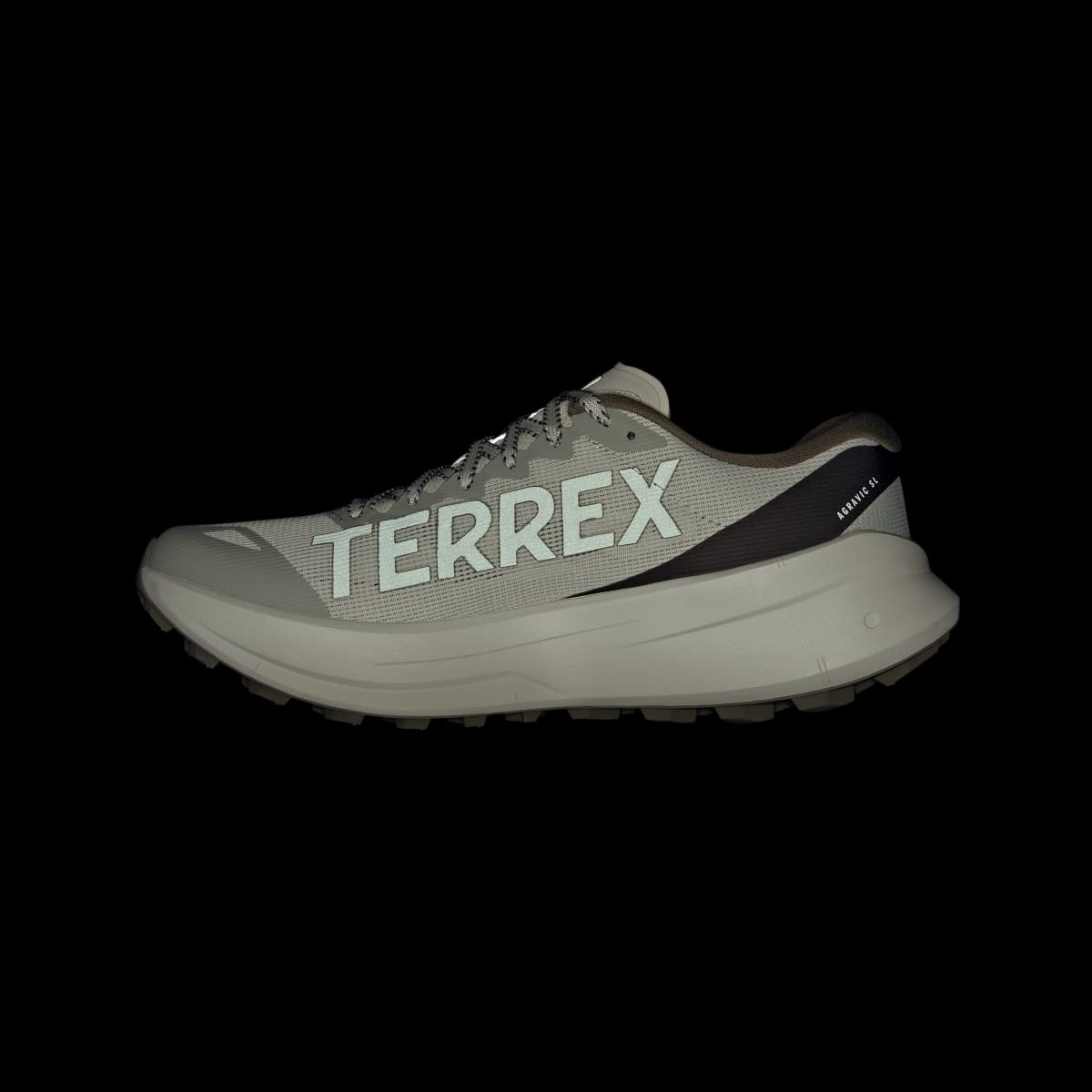 Adidas Men's Terrex Agravic SL Trail Running Shoes - Halo Green / Olive Strata / Pulse Mint - Image 2
