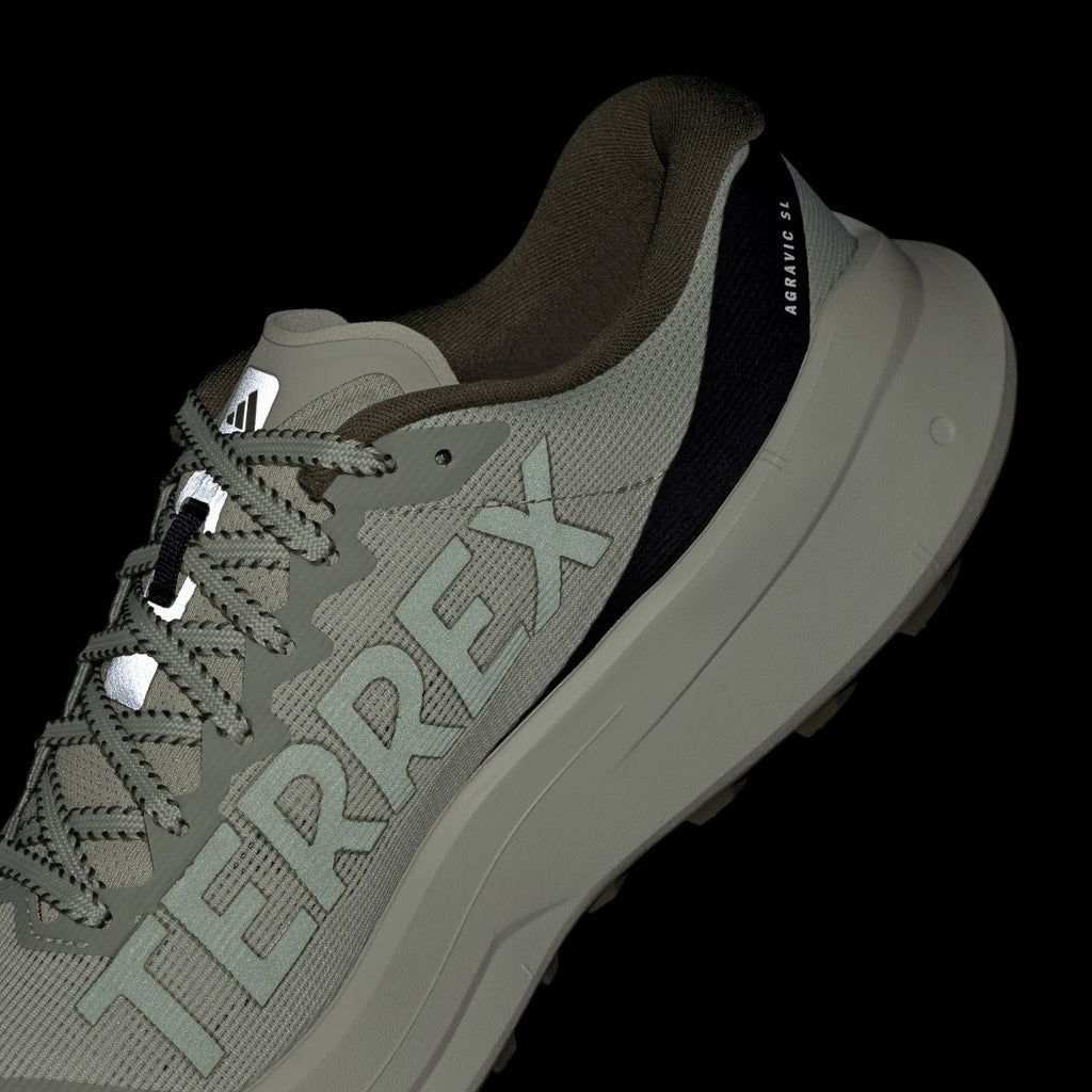 Adidas Men's Terrex Agravic SL Trail Running Shoes - Halo Green / Olive Strata / Pulse Mint - Image 8