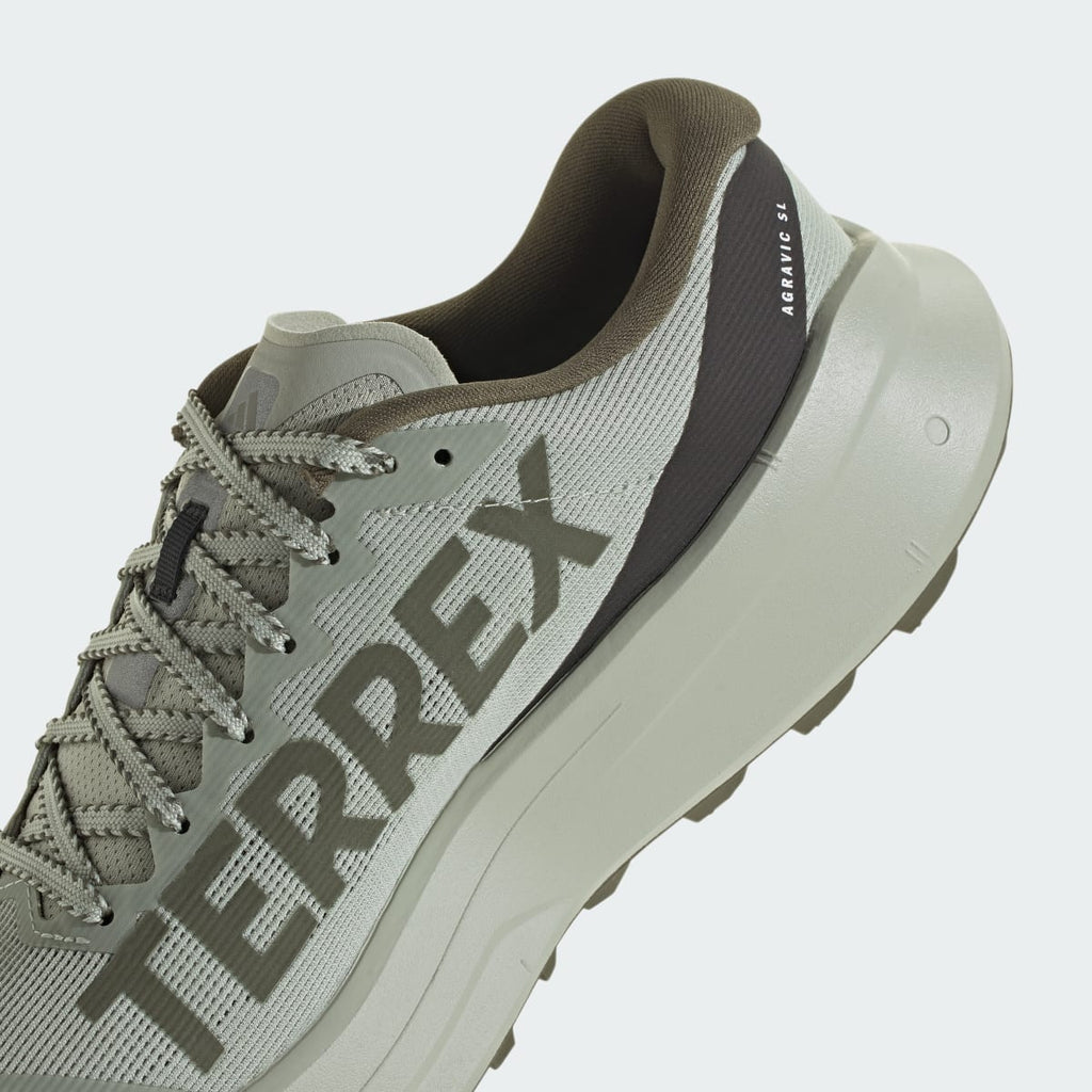 Adidas Men's Terrex Agravic SL Trail Running Shoes - Halo Green / Olive Strata / Pulse Mint - Image 10