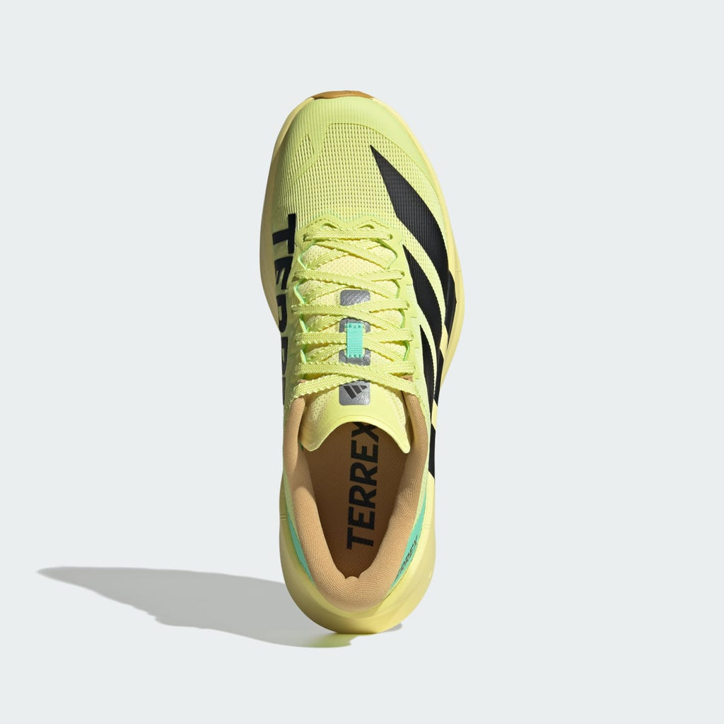 Adidas Men's Terrex Agravic SL Trail Running Shoes - Frozen Lemon / Core Black / Pulse Mint - Image 2