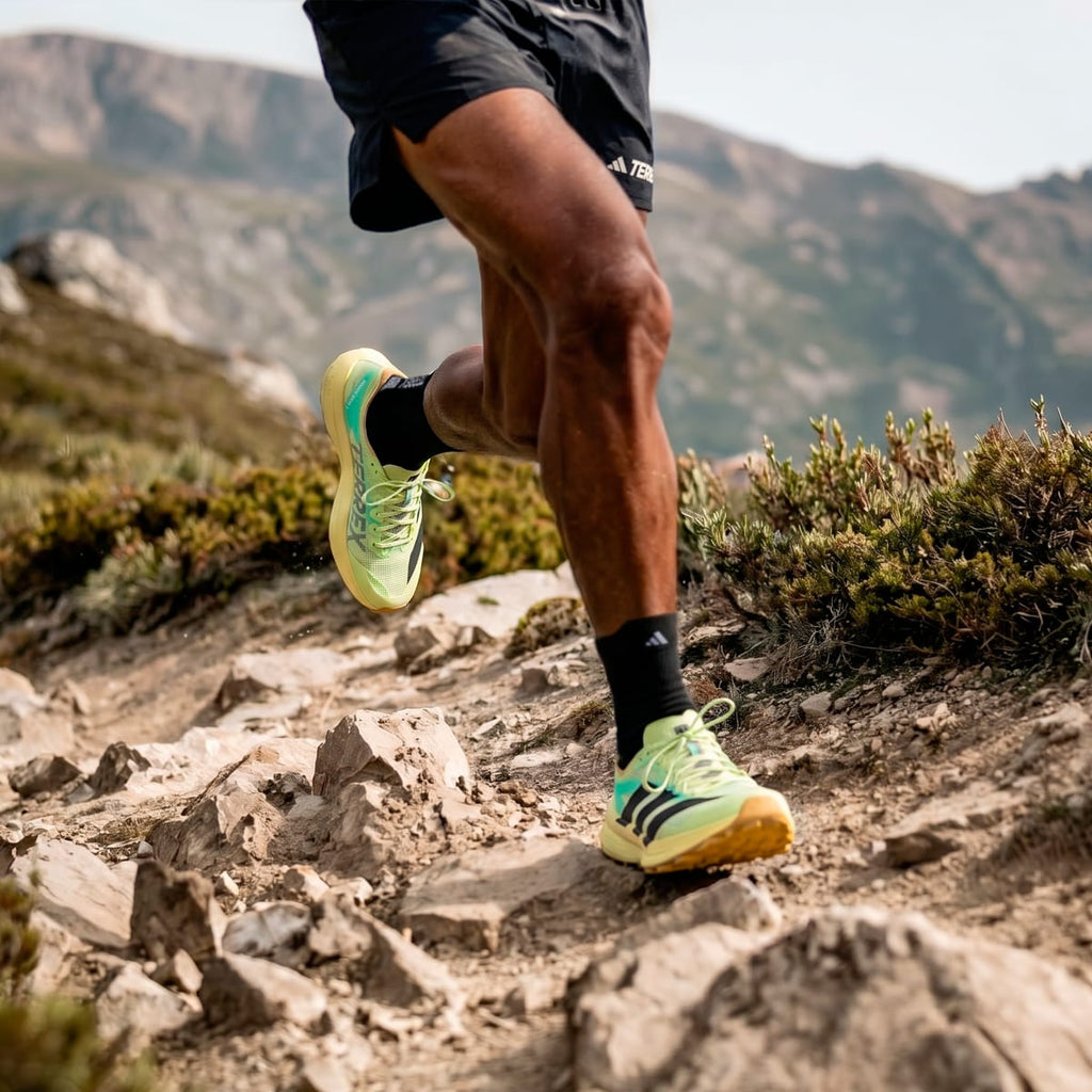 Adidas Men's Terrex Agravic Speed 2 Trail Running Shoes - Frozen Lemon / Core Black / Pulse Mint - Image 4