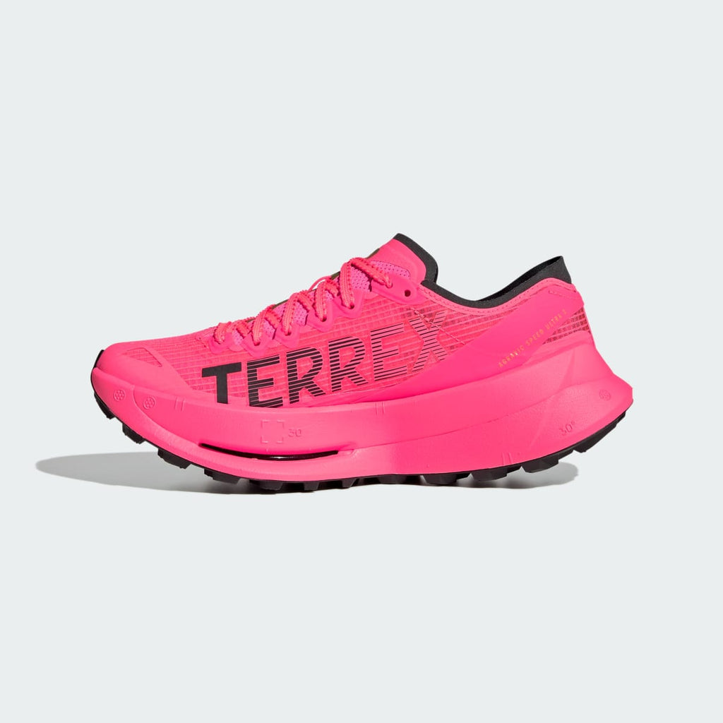 Adidas Women's Terrex Agravic Speed Ultra 2 Trail Running Shoes - Solar Turbo / Core Black / Carbon - Image 7