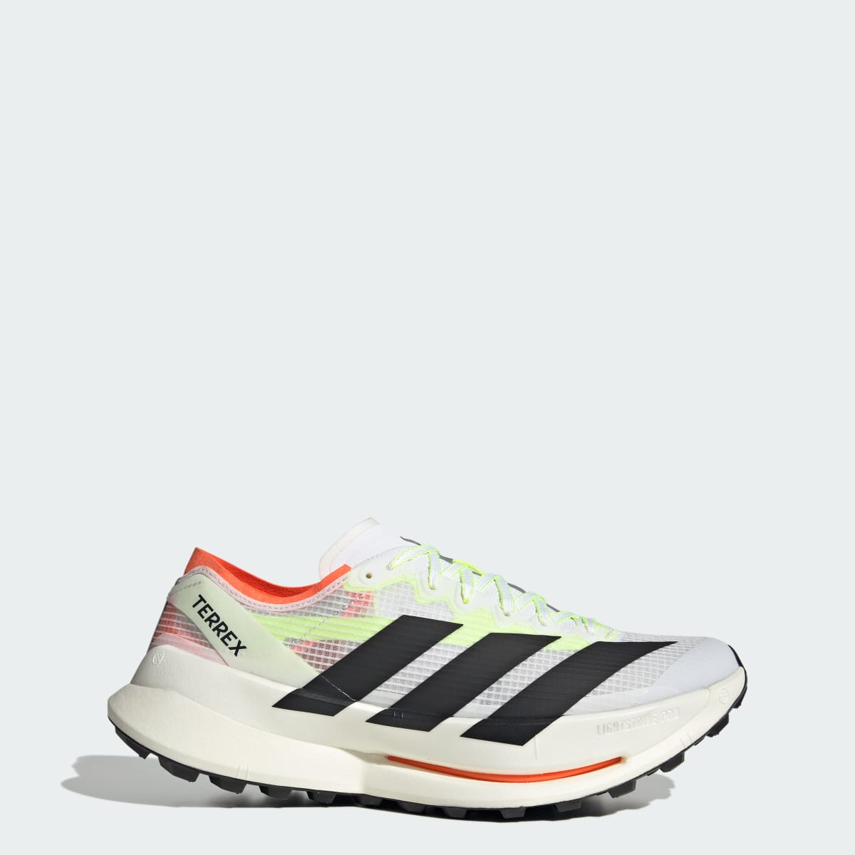 Adidas Men's Terrex Agravic Speed Ultra 2 Trail Running Shoes - Cloud White / Core Black / Semi Impact Orange - Image 1