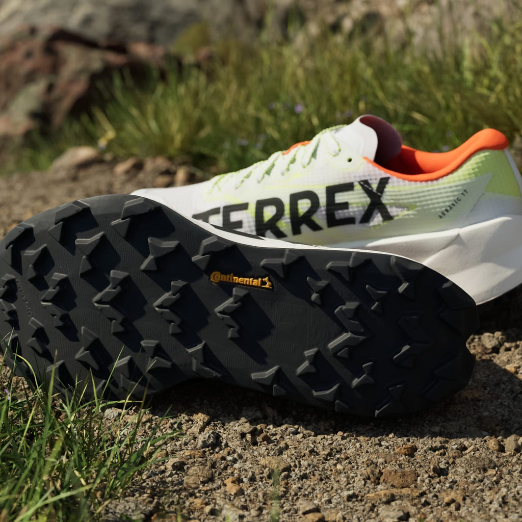 Adidas Women's Terrex Agravic TT Trail Running Shoes - Cloud White / Core Black / Impact Orange - Image 12