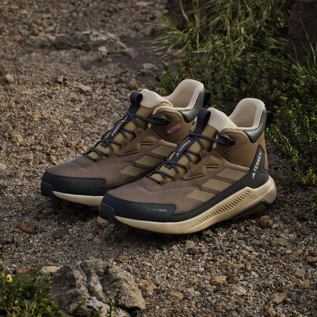 Adidas Men's Terrex Anylander CLIMAWARM+ Hiking Shoes - Brown Oxide / Khaki Six / Carbon - Image 5