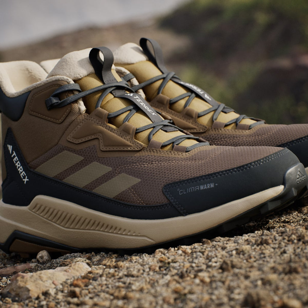 Adidas Men's Terrex Anylander CLIMAWARM+ Hiking Shoes - Brown Oxide / Khaki Six / Carbon - Image 9