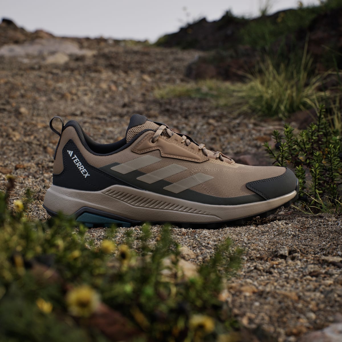 Adidas Men's Terrex Anylander Hiking Shoes - Cardboard / Blanch Cargo / Shadow Olive - Image 3