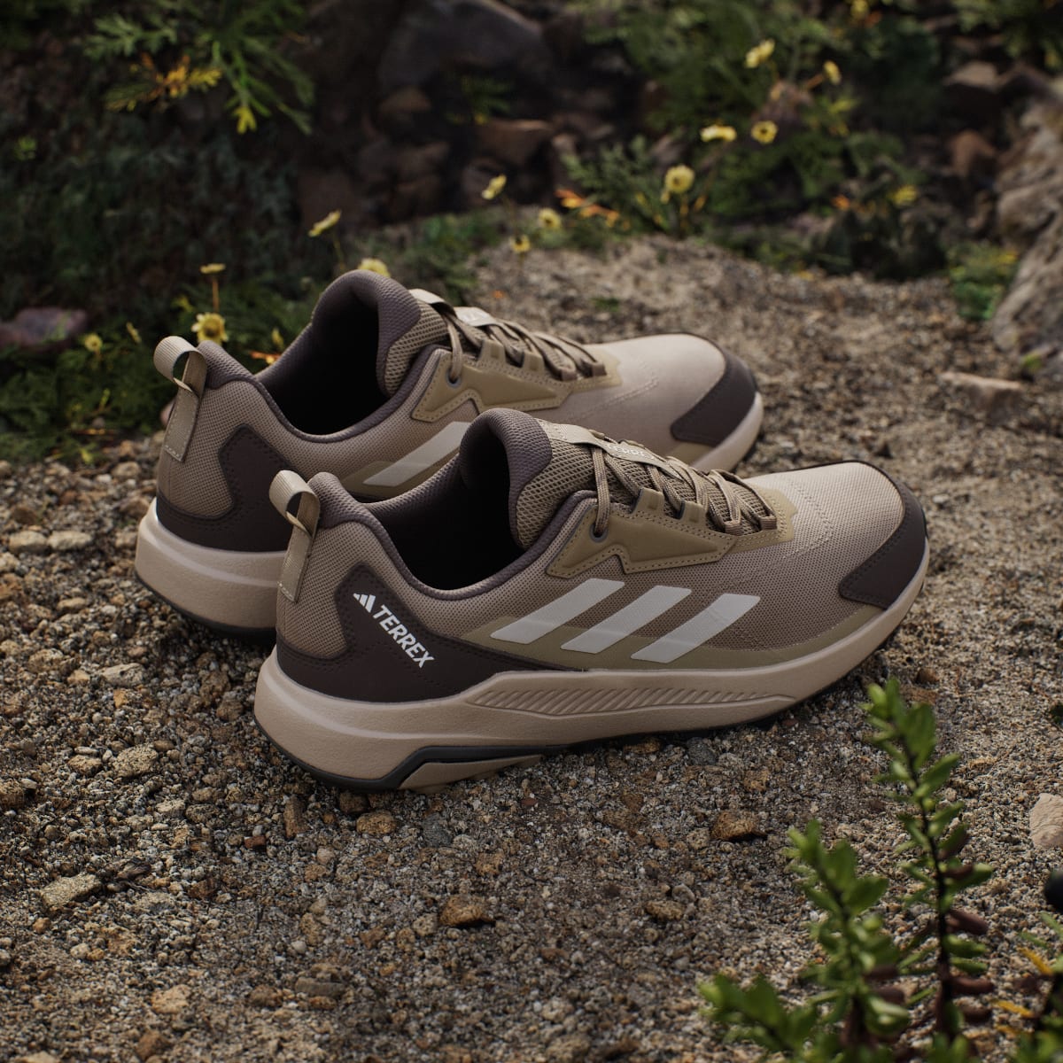 Adidas Men's Terrex Anylander Hiking Shoes - Brown Oxide / Light Brown / Dark Brown - Image 6