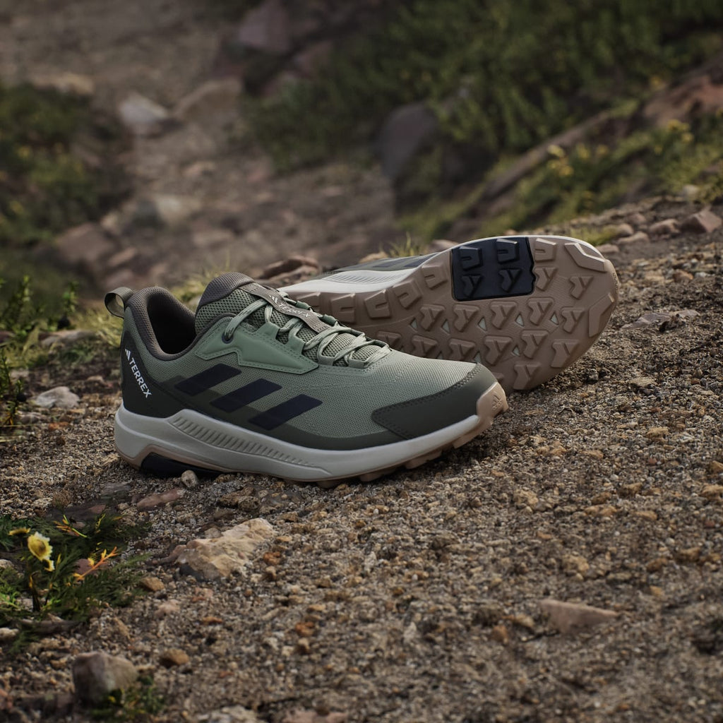 Adidas Men's Terrex Anylander Hiking Shoes - Tent Green / Carbon / Olive Strata - Image 8