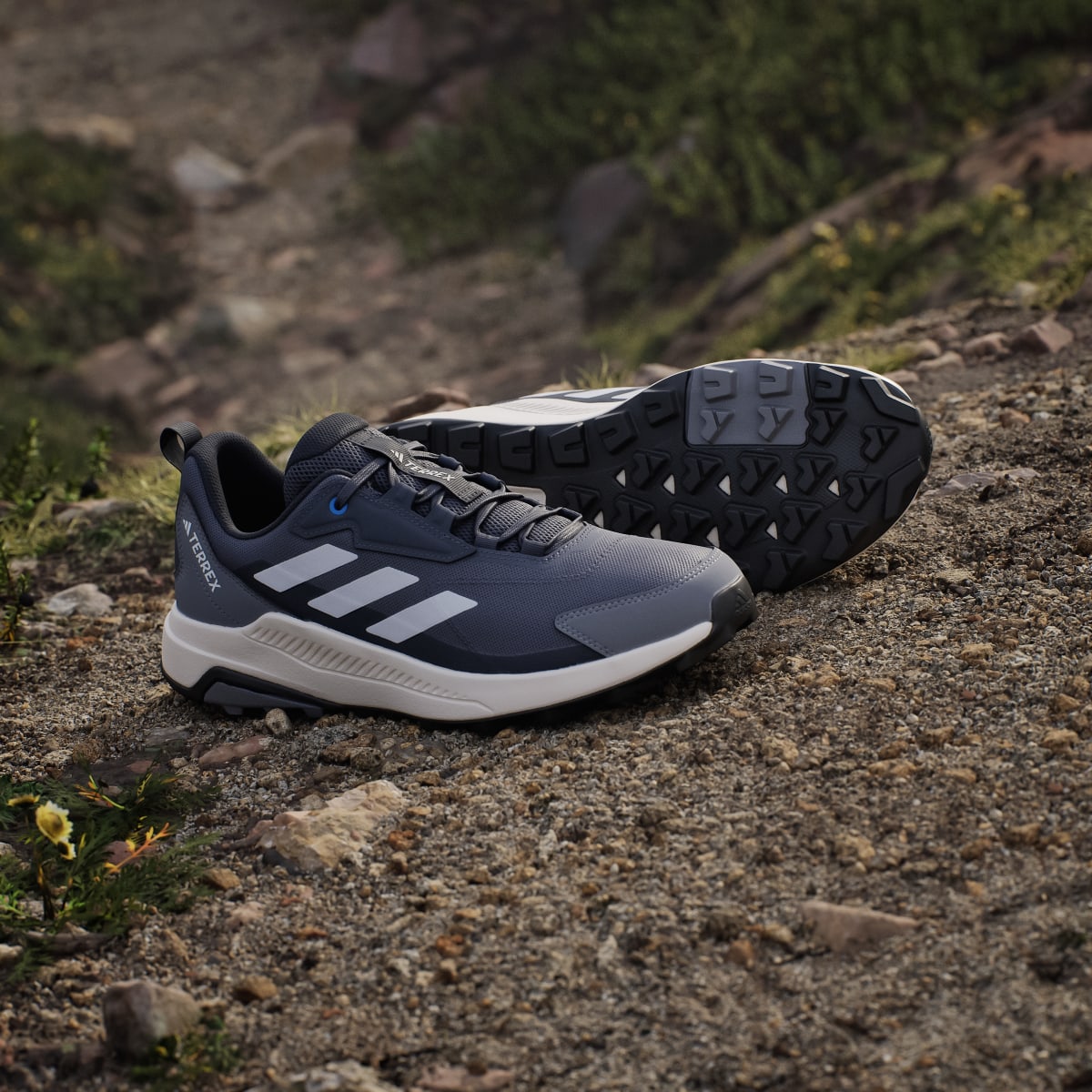 Adidas Men's Terrex Anylander Hiking Shoes - Aurora Onix / Dash Grey / Legend Ink - Image 8