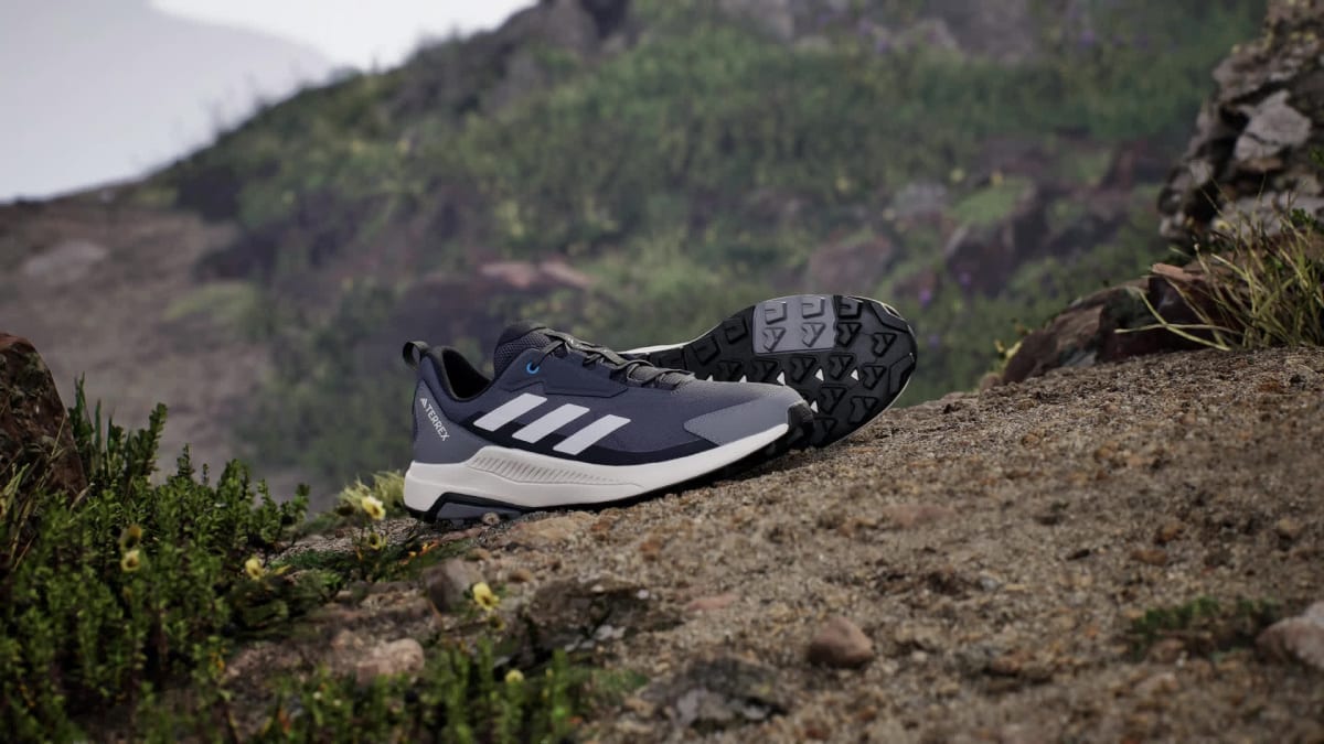 Adidas Men's Terrex Anylander Hiking Shoes - Aurora Onix / Dash Grey / Legend Ink - Image 2