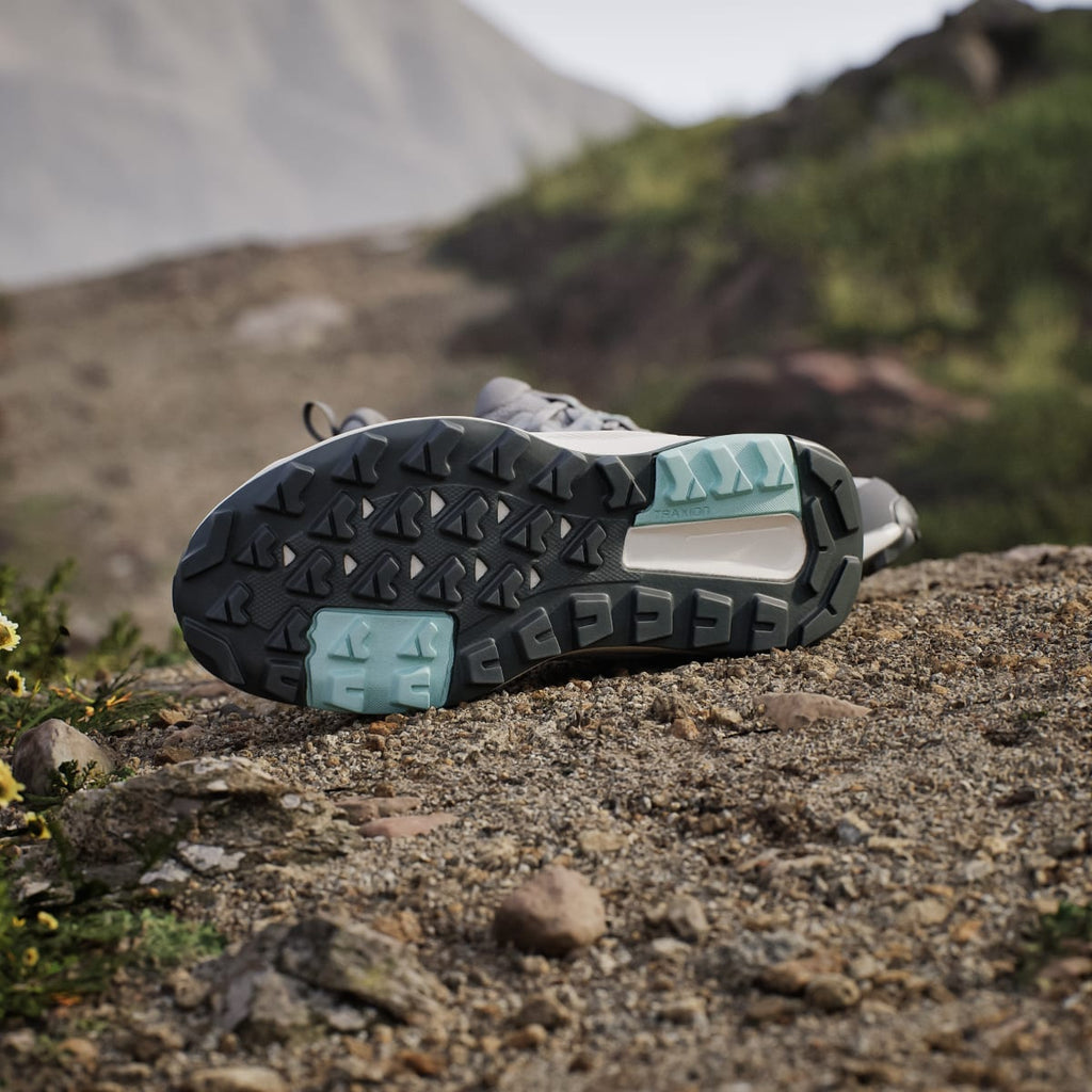 Adidas Women's Terrex Anylander Hiking Shoes - Grey Two / Chalk White / Beige - Image 4