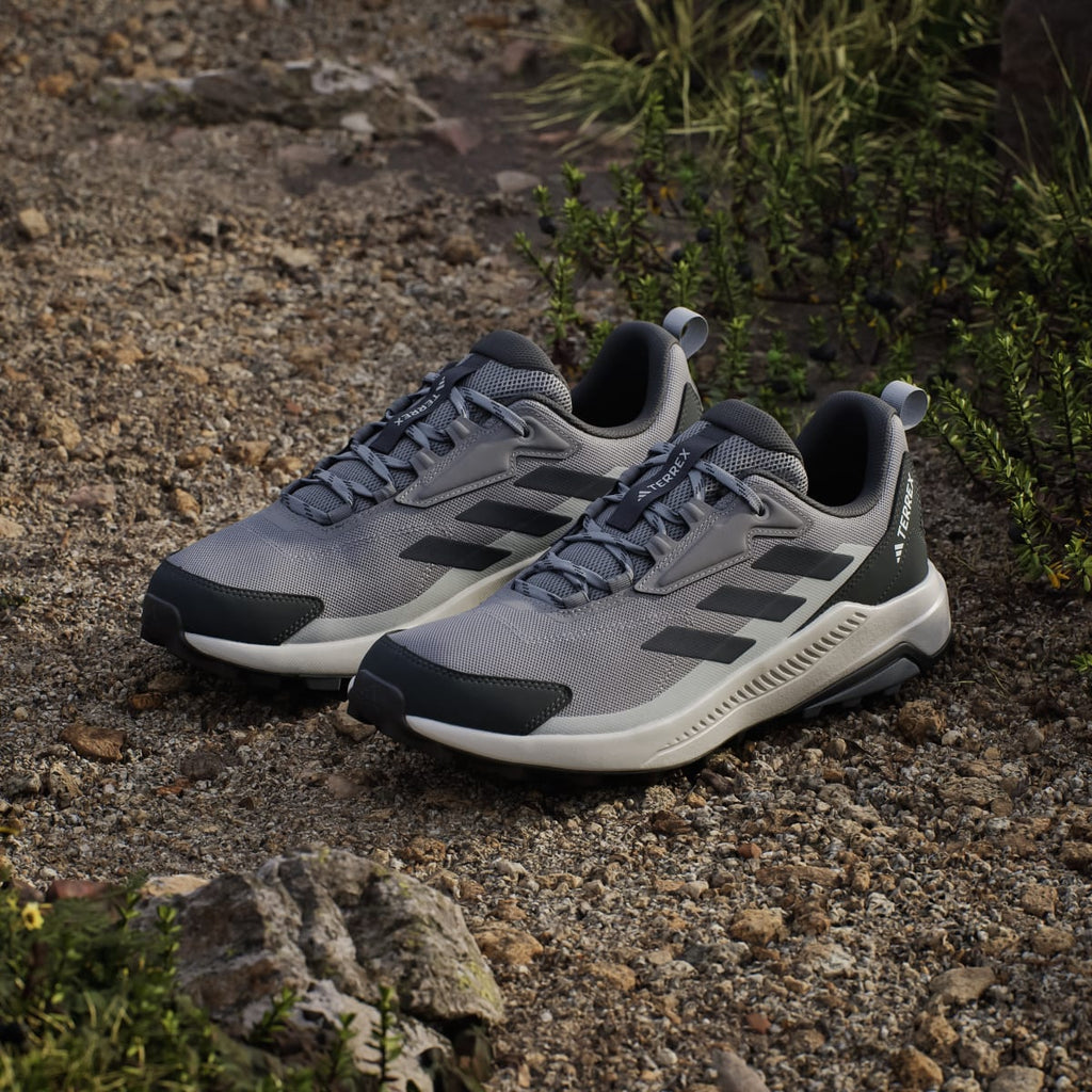 Adidas Men's Terrex Anylander Hiking Shoes - Grey Three / Legend Ink / Carbon - Image 5