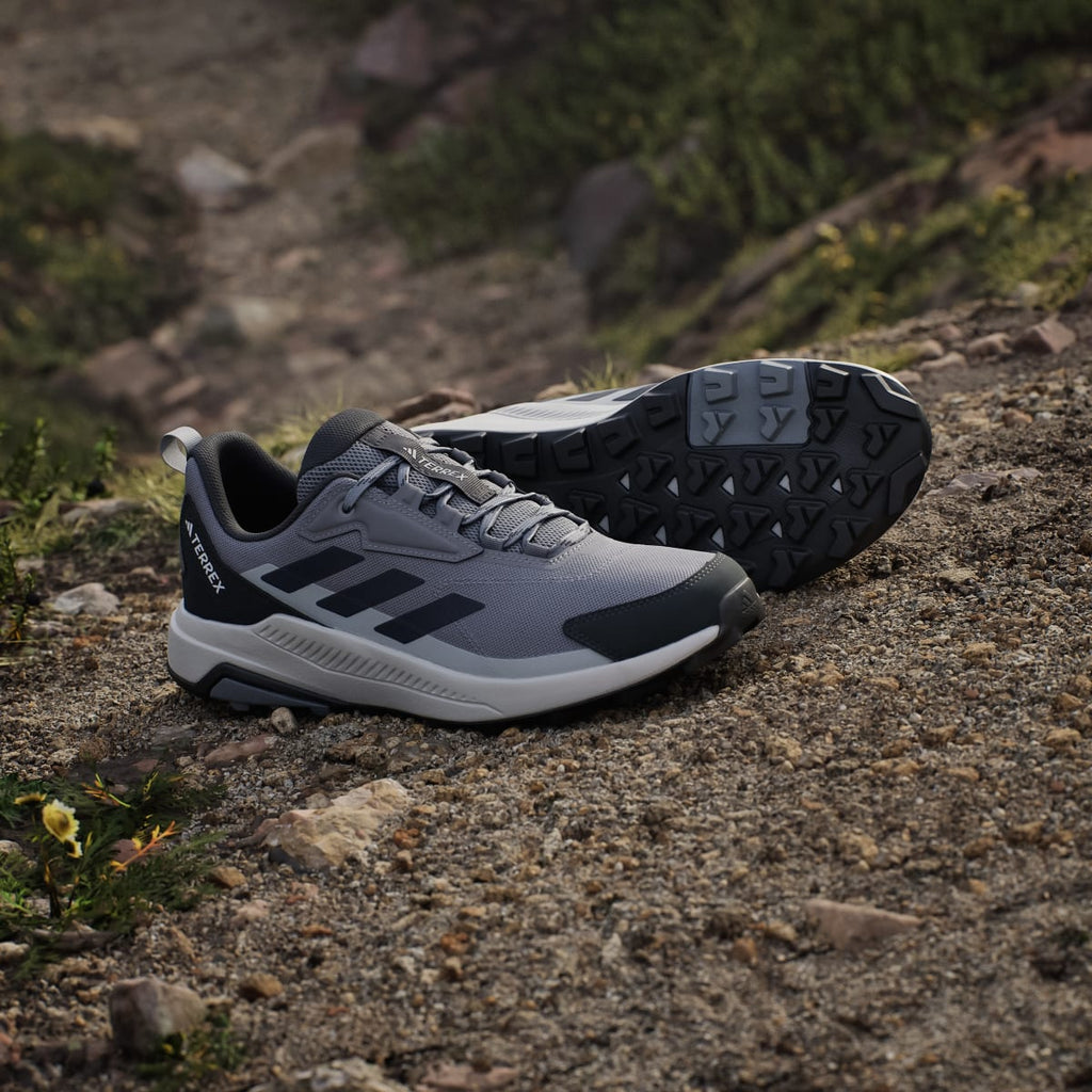 Adidas Men's Terrex Anylander Hiking Shoes - Grey Three / Legend Ink / Carbon - Image 8