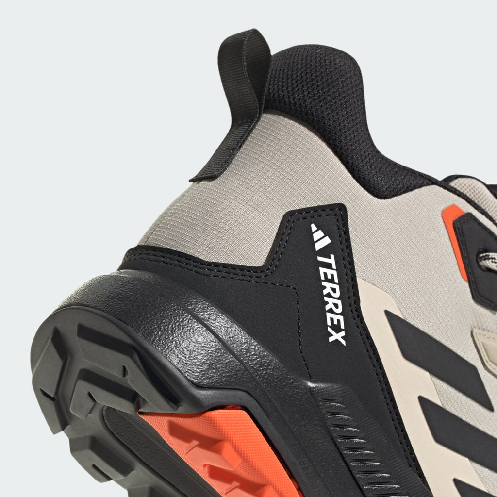 Adidas Men's Terrex Anylander Mid Rain.Rdy Hiking Shoes - Wonder Beige / Core Black / Semi Impact Orange - Image 9