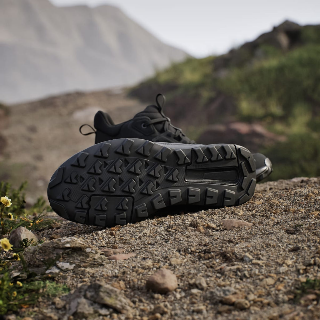 Adidas Men's Terrex Anylander Mid Rain.Rdy Hiking Shoes - Core Black / Core Black / Grey Four - Image 4