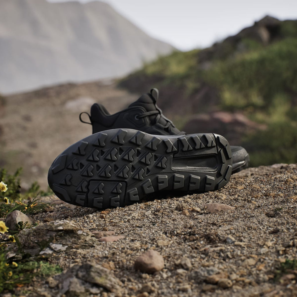 Adidas Women's Terrex Anylander Mid Rain.Rdy Hiking Shoes - Core Black / Core Black / Grey Four - Image 4
