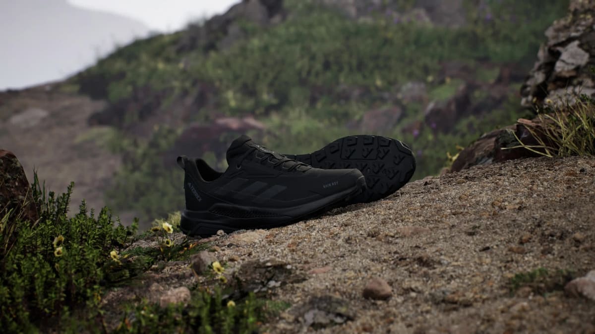 Adidas Men's Terrex Anylander Rain.Rdy Hiking Shoes - Core Black / Core Black / Grey Four - Image 2