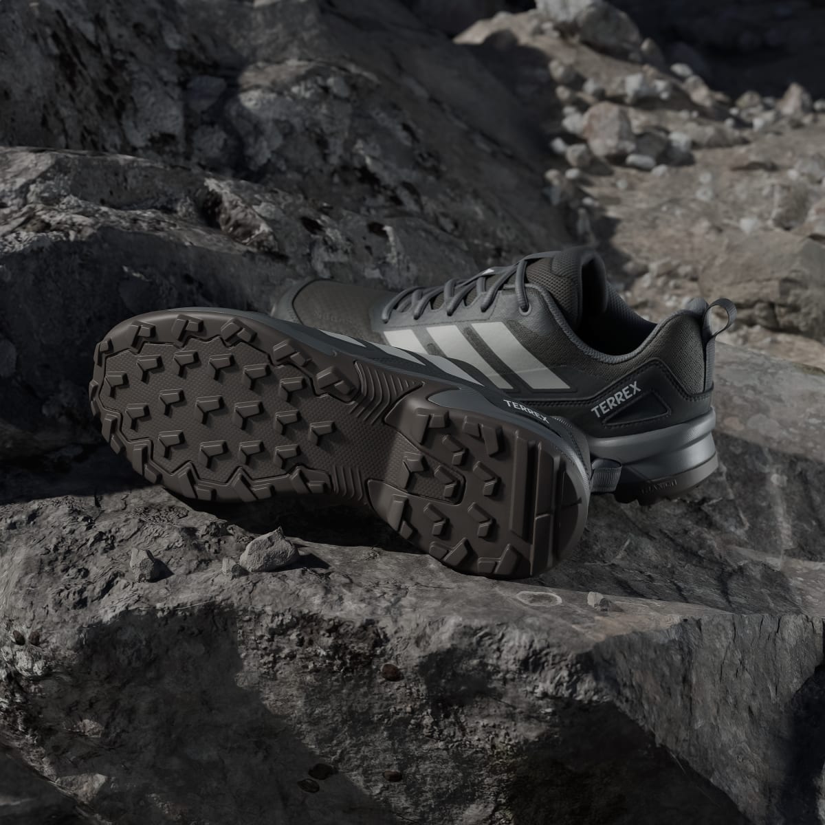 Adidas Men's Terrex Eastrail 3 Shoes - Shadow Olive / Grey Two / Carbon - Image 4