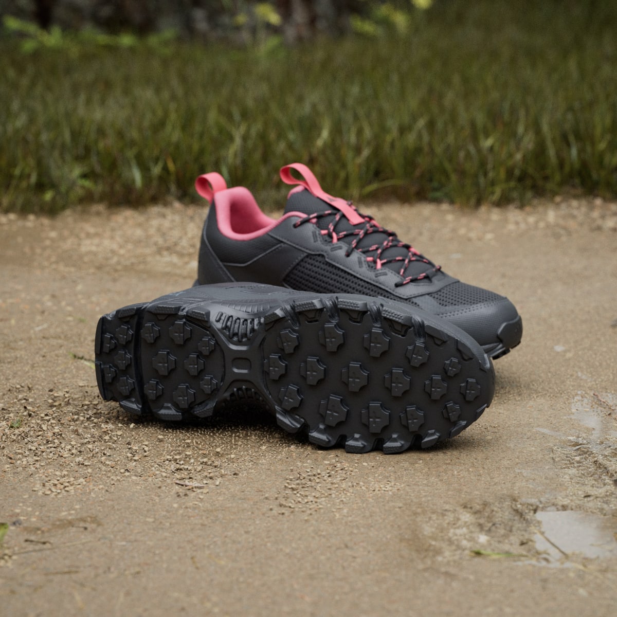 Adidas Women's Terrex Rockadia Hiking Shoe - Core Black / Iron Metallic / Pure Turbo - Image 4
