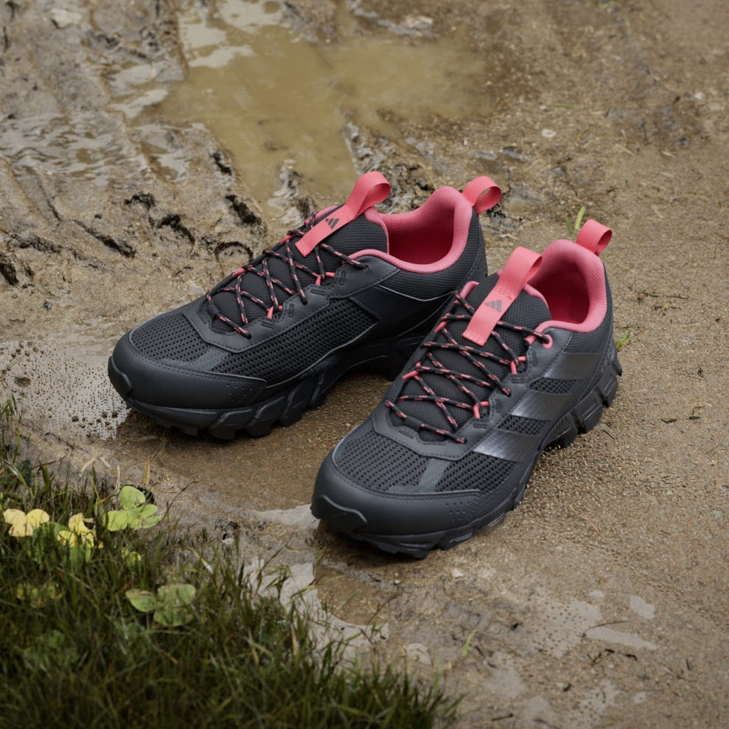 Adidas Women's Terrex Rockadia Hiking Shoe - Core Black / Iron Metallic / Pure Turbo - Image 5