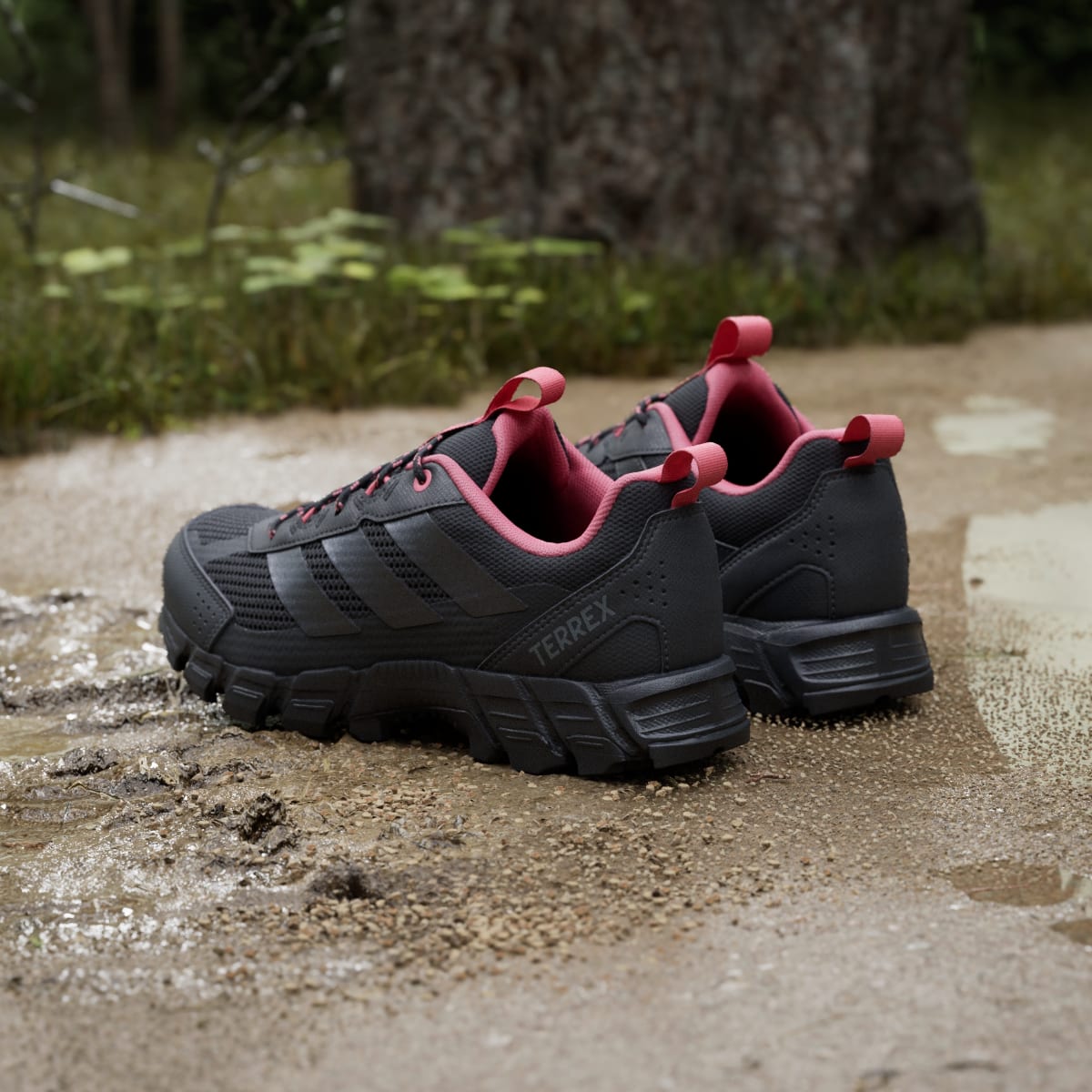 Adidas Women's Terrex Rockadia Hiking Shoe - Core Black / Iron Metallic / Pure Turbo - Image 6