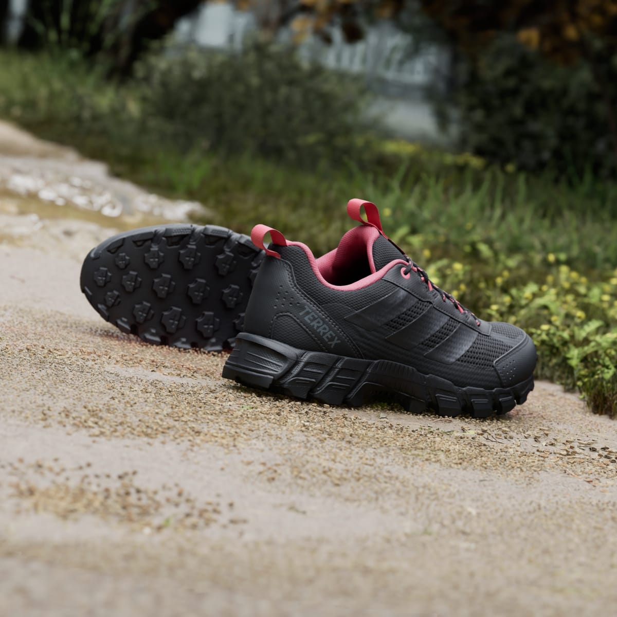Adidas Women's Terrex Rockadia Hiking Shoe - Core Black / Iron Metallic / Pure Turbo - Image 8