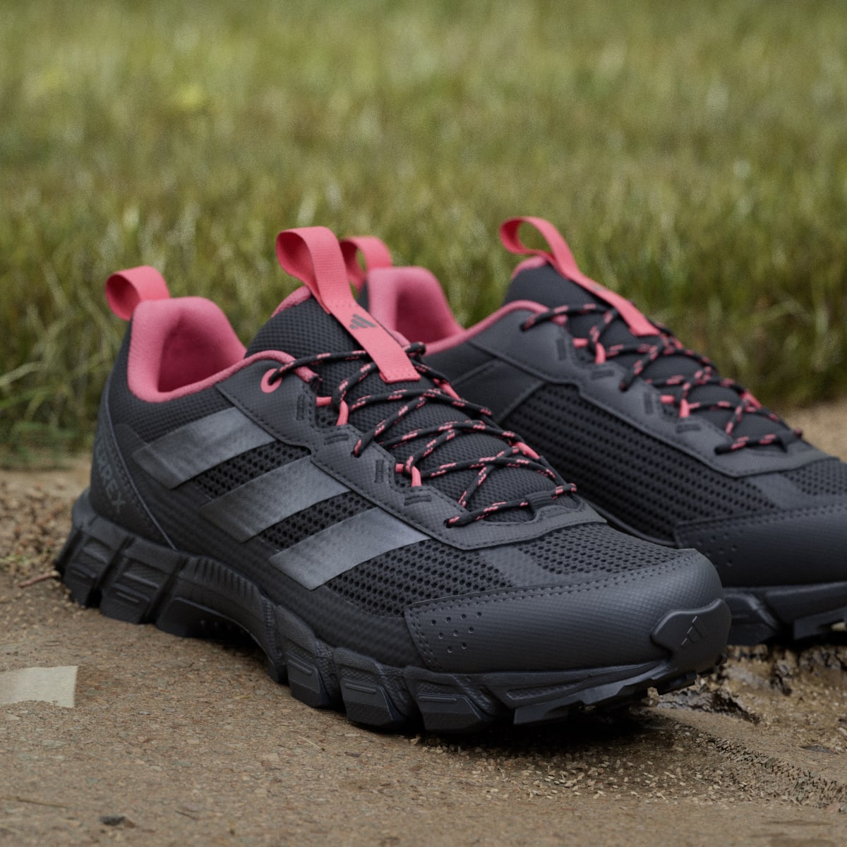 Adidas Women's Terrex Rockadia Hiking Shoe - Core Black / Iron Metallic / Pure Turbo - Image 9