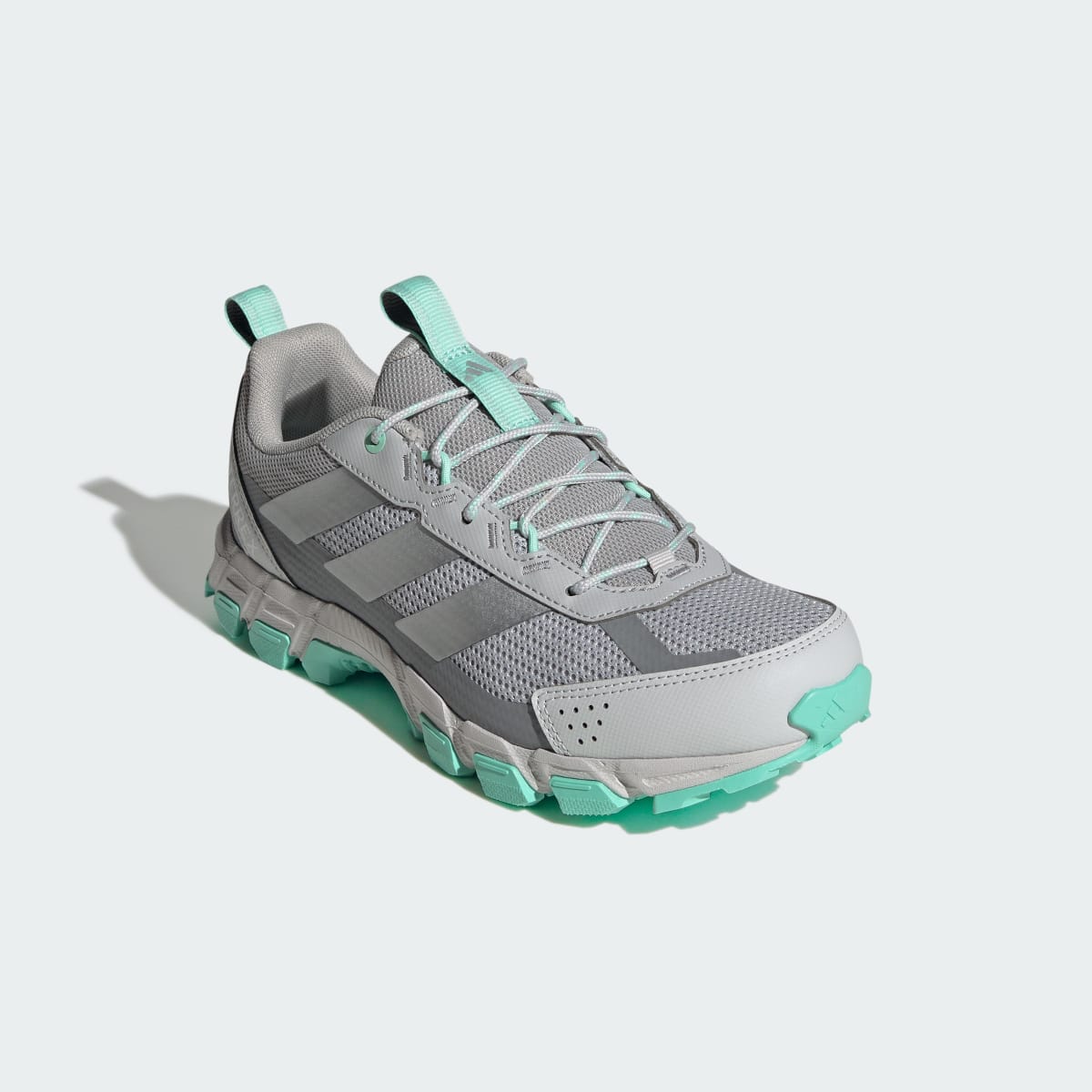 Adidas Women's Terrex Rockadia Hiking Shoe - Clear Mint / Grey Two / Silver Metallic - Image 4