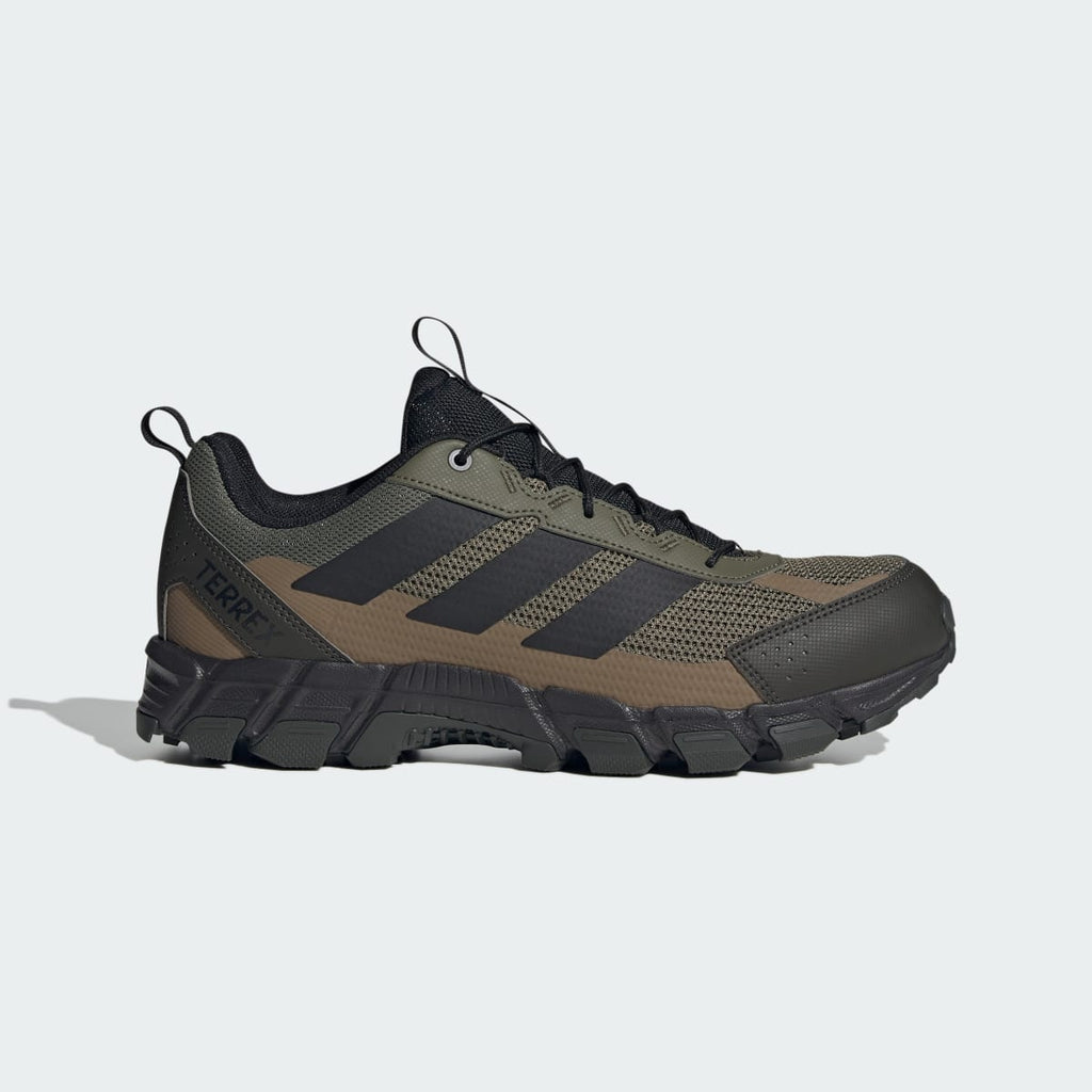 Adidas Men's Terrex Rockadia Hiking Shoe - Olive Strata / Core Black / Khaki Six - Image 1