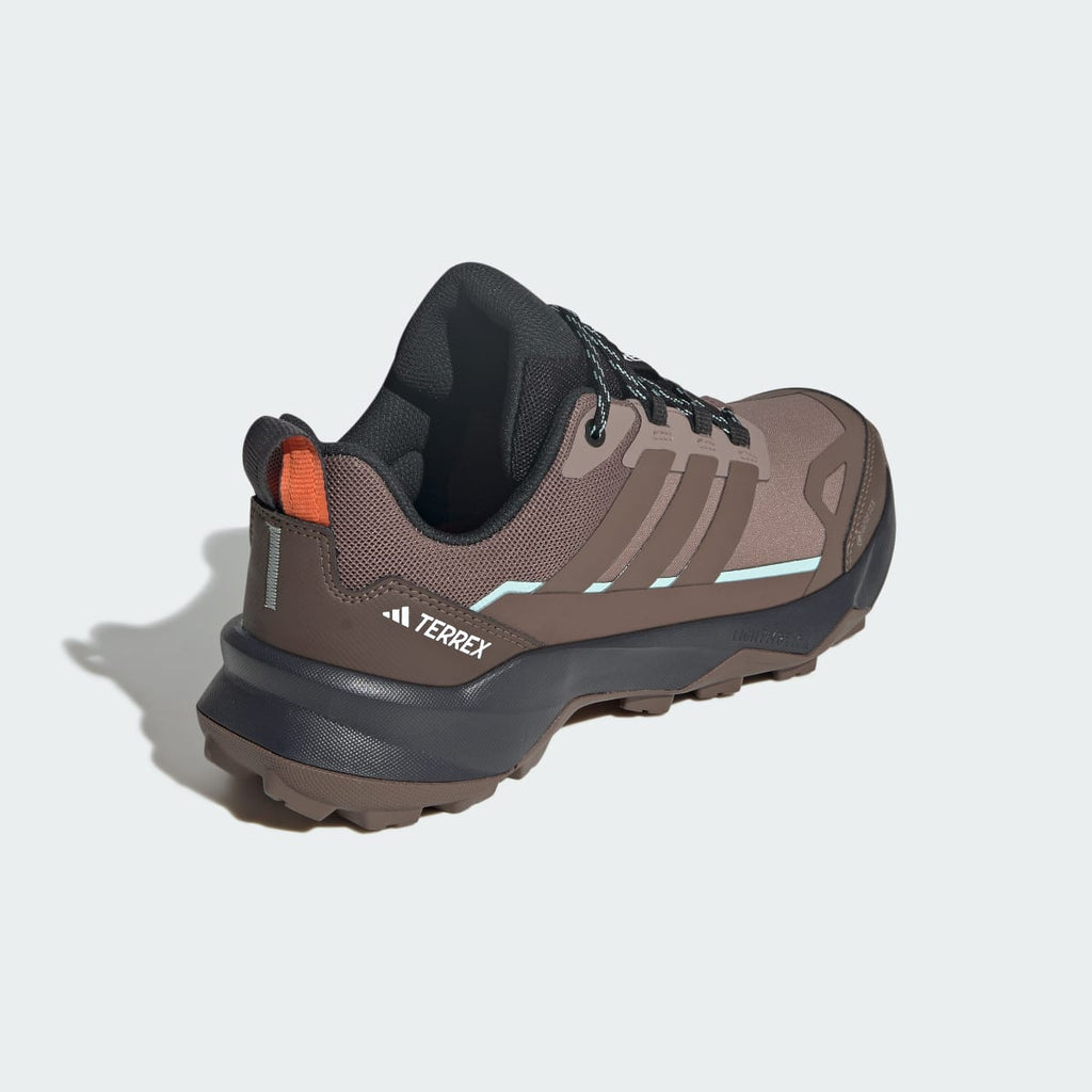 Adidas Women's Terrex Skychaser AX5 GORE-TEX Hiking Shoes - Trace Brown / Earth Strata / Semi Impact Orange - Image 6